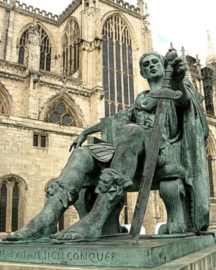 Roman - 306AD Constantine I is proclaimed Roman Emperor by his troops ...