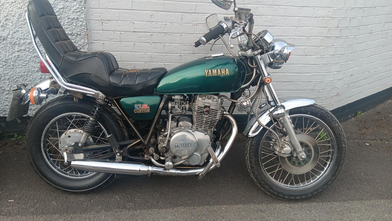 The 1980 Yamaha XS 250 Custom is a striking example of classic