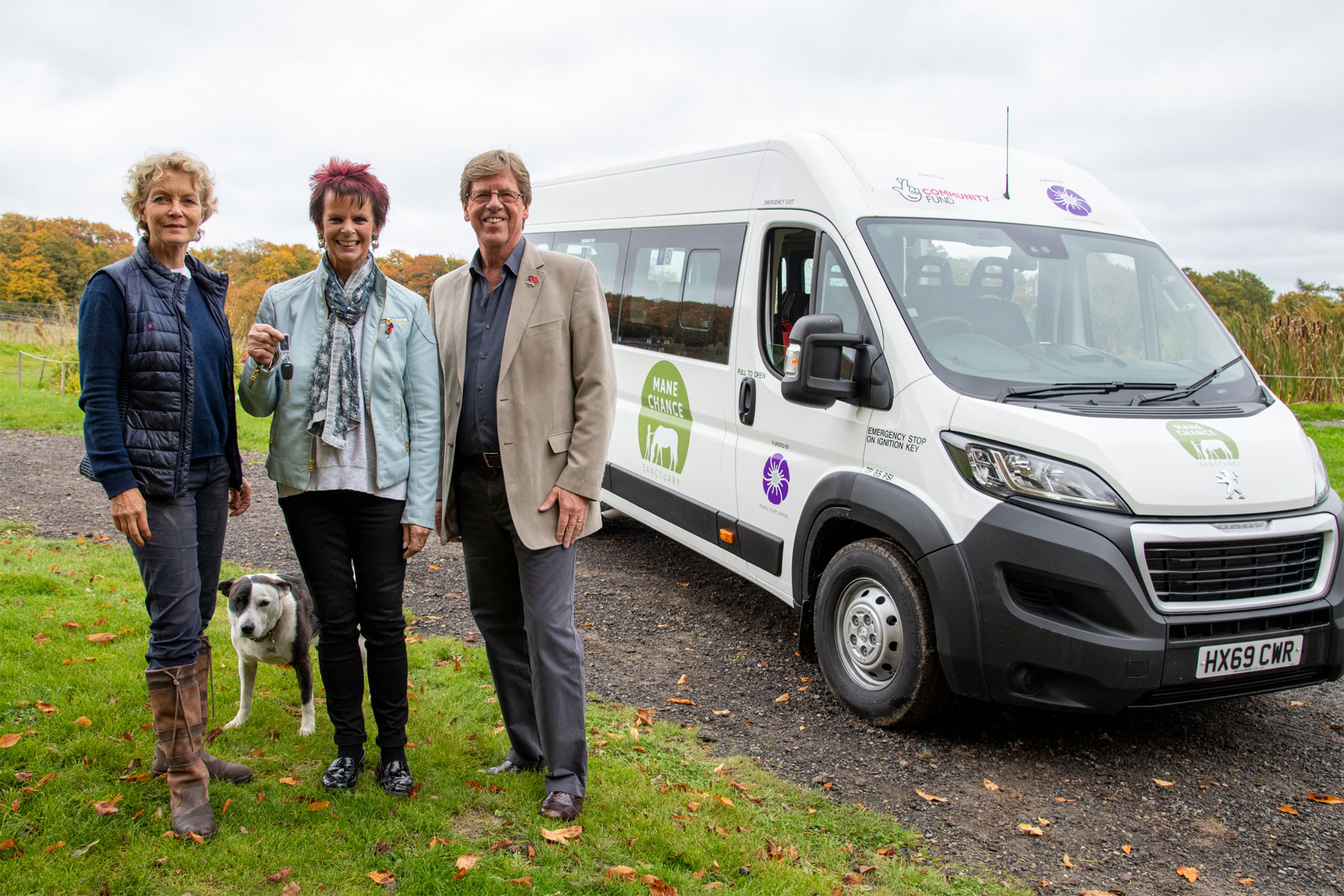 New Minibus for Mane Chance.... - The War Horse Memorial