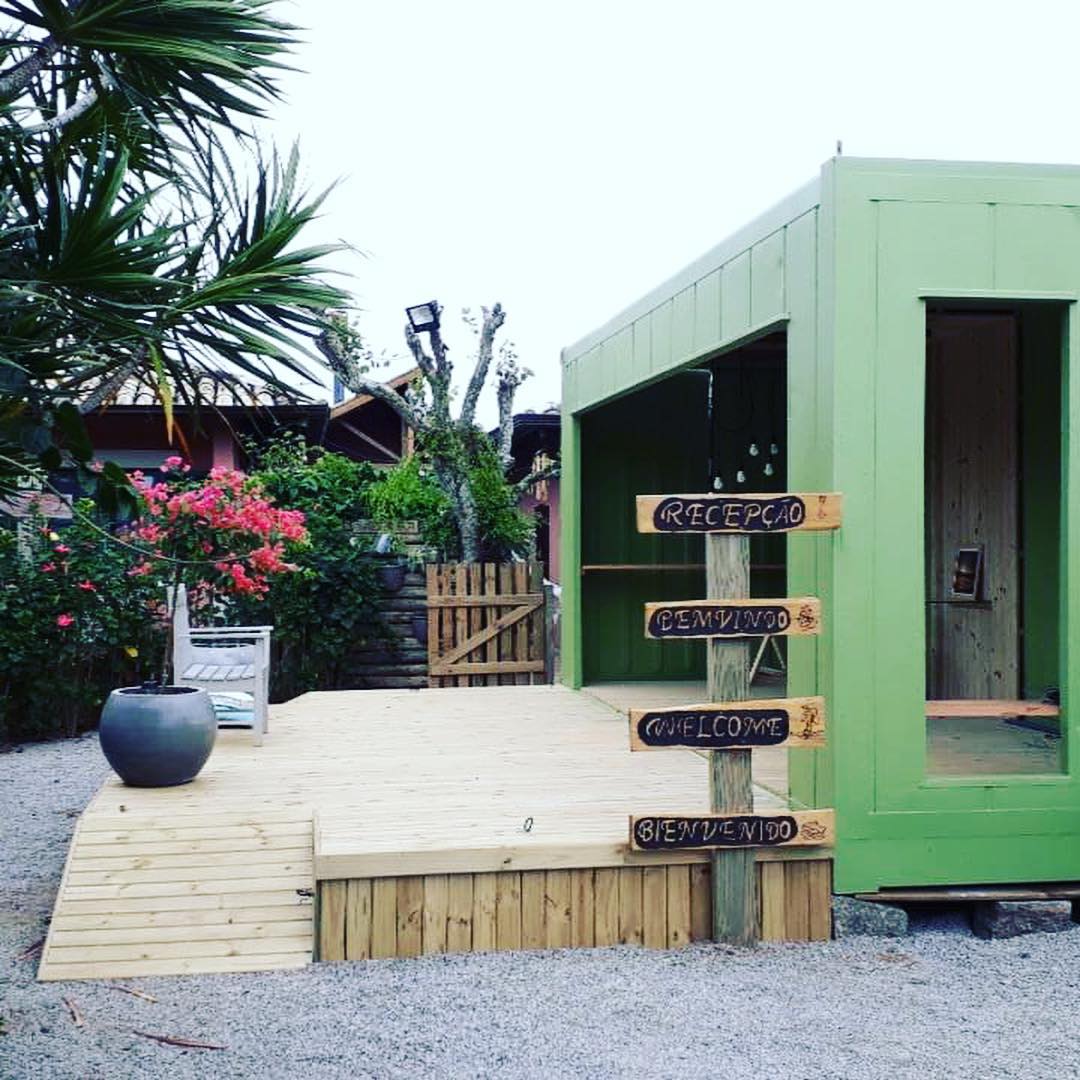 MF Madeiras - Deck em Container - antes e depois - em...
