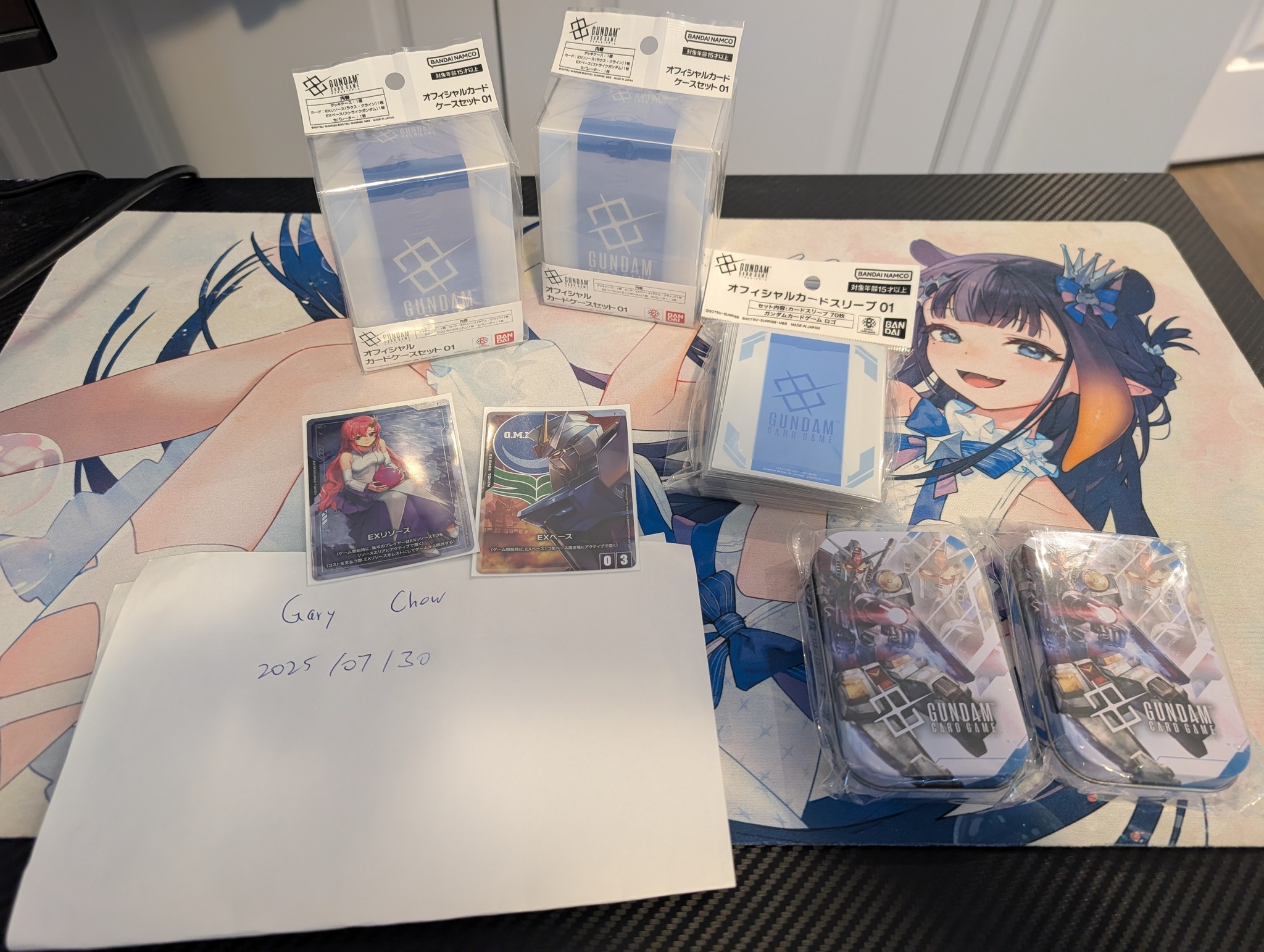 Gundam Card Game Chinese Edition Beta Set – 6 Dice Damage Counters – Sealed, Japan Import