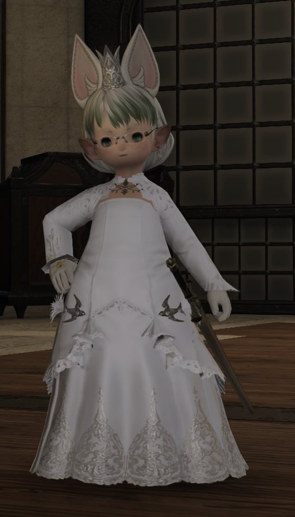 Glam suggestions for FFXIV headpiece