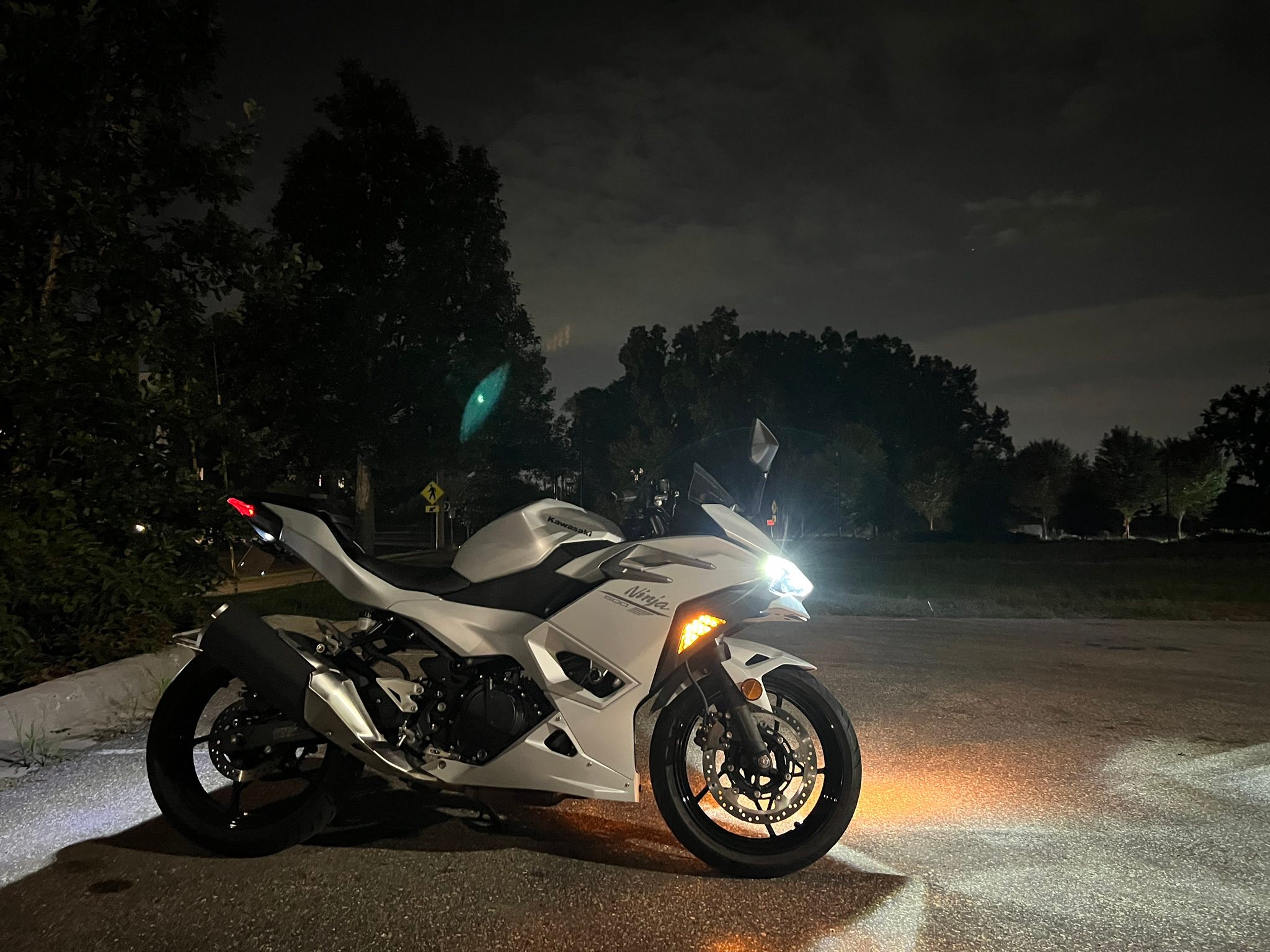 Kawasaki Ninja bright front LED signal light
