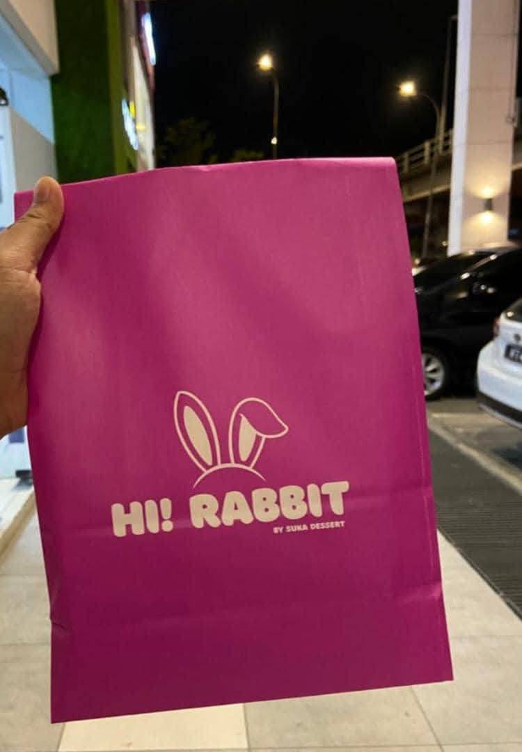 KLUANG DELIVERY | open order Hi Rabbit by SUKA DESSERT trip cafe ahad ...