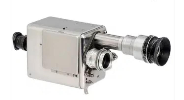 Prototype Super 8 Camera with Reflex Viewing and New Cartridge Design
