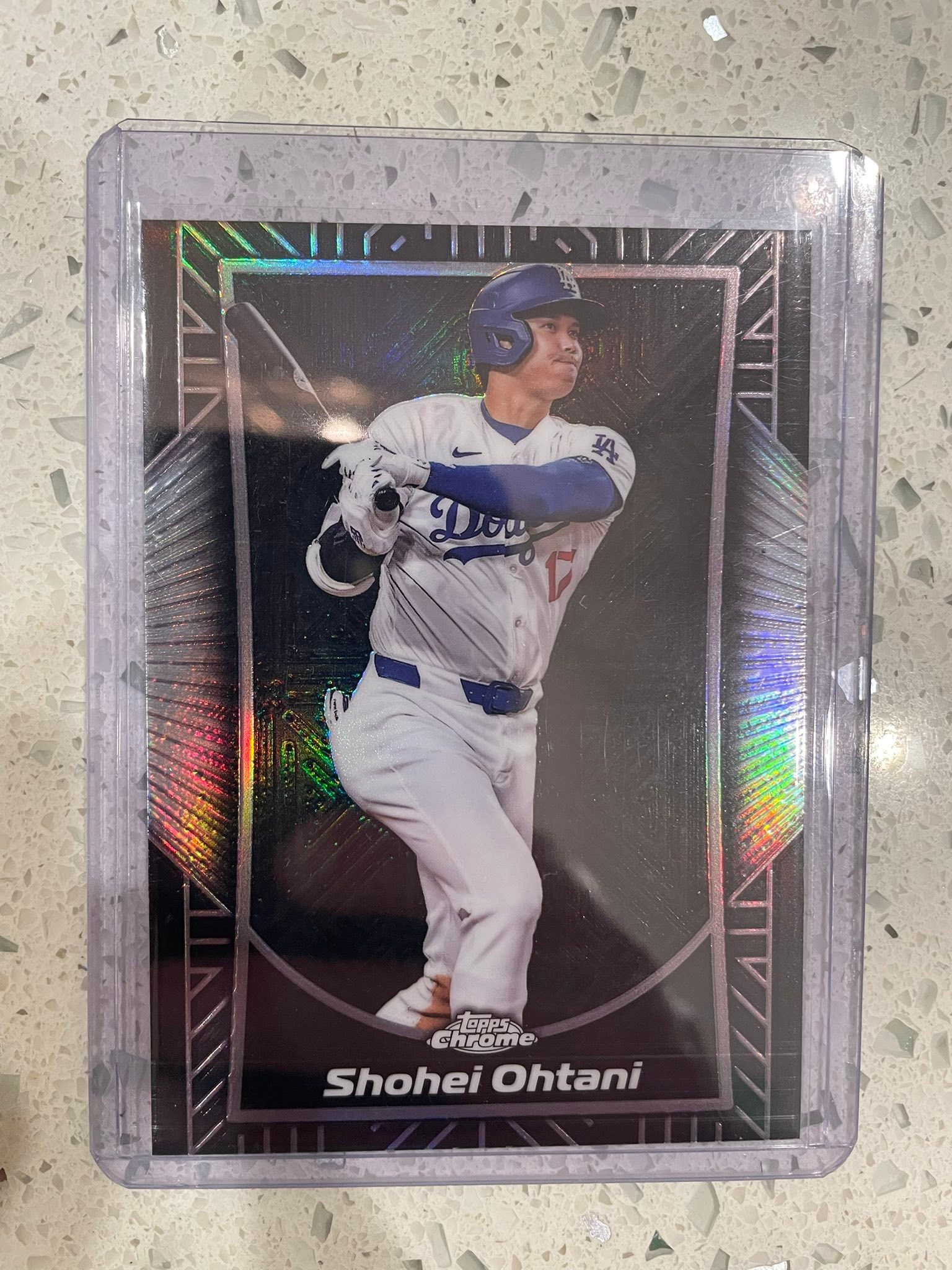 How rare is the 2025 Topps Chrome Shadow Etch card?