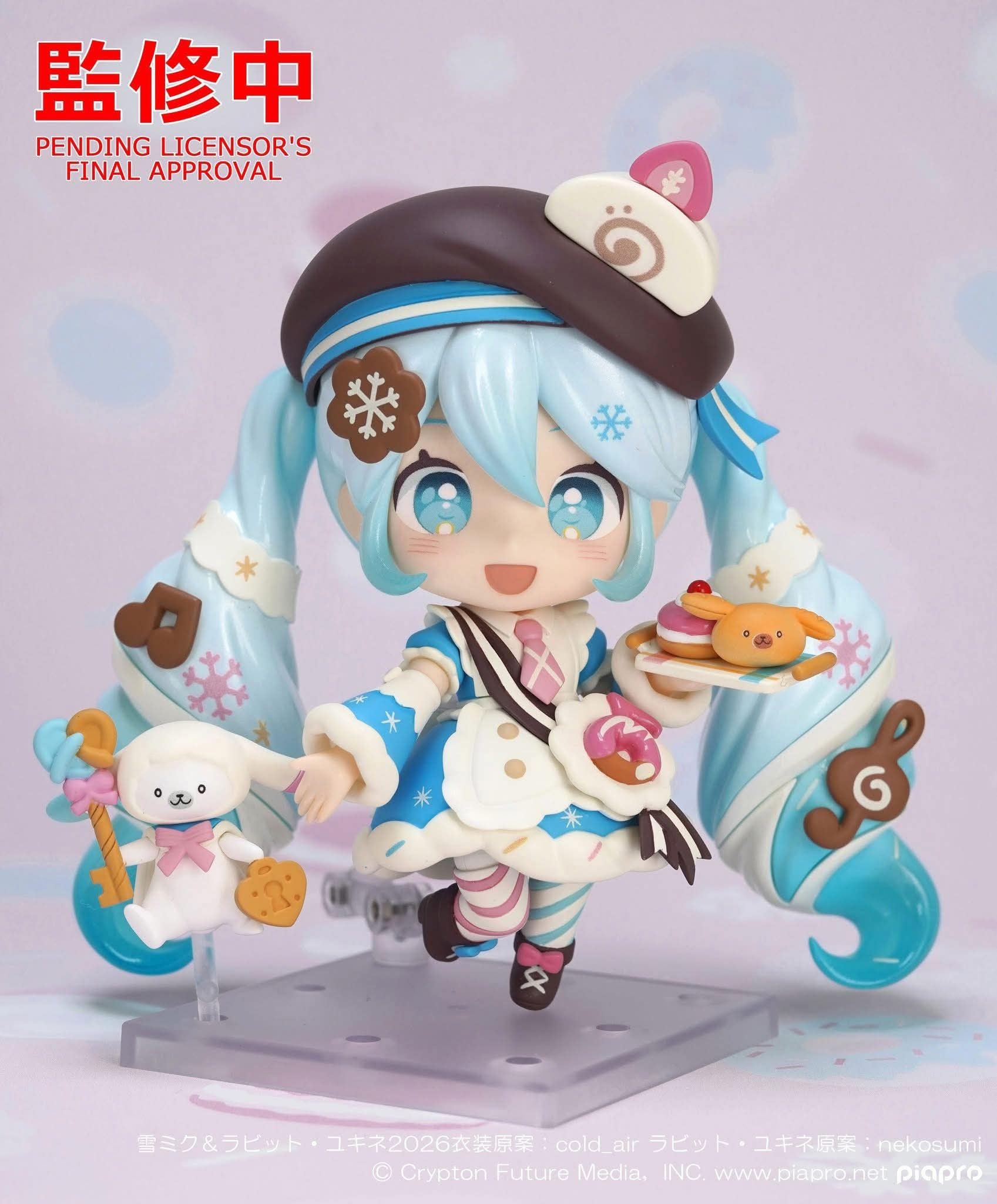 Nendoroid Snow Miku 2026 revealed!! 監修中 PENDING LICENSOR'S