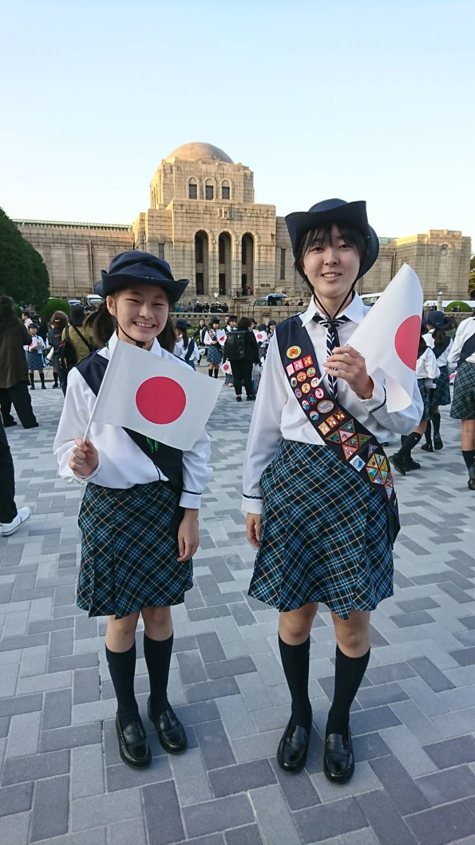 ガールスカウト東京都第179団 - パレード終了後、興奮覚めやらずのスカウトです😊 近い距離で見れたらしく、感激&興奮してました。二度とない ...