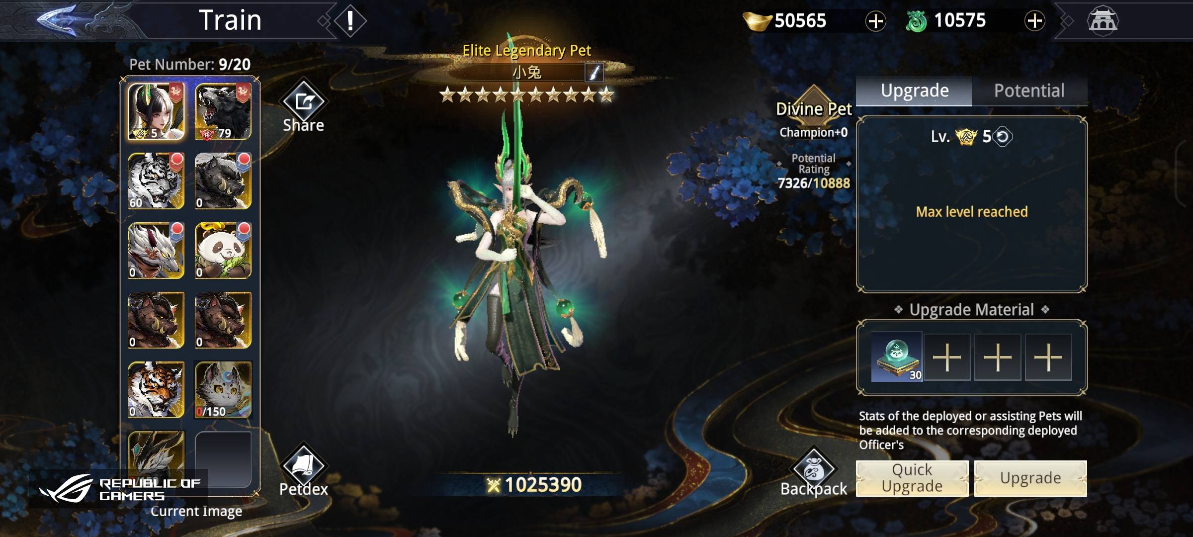 SOLD S63, BR 44m APT 22 : LUBU DEMON +10, Zhou yu +12, Sun Ce