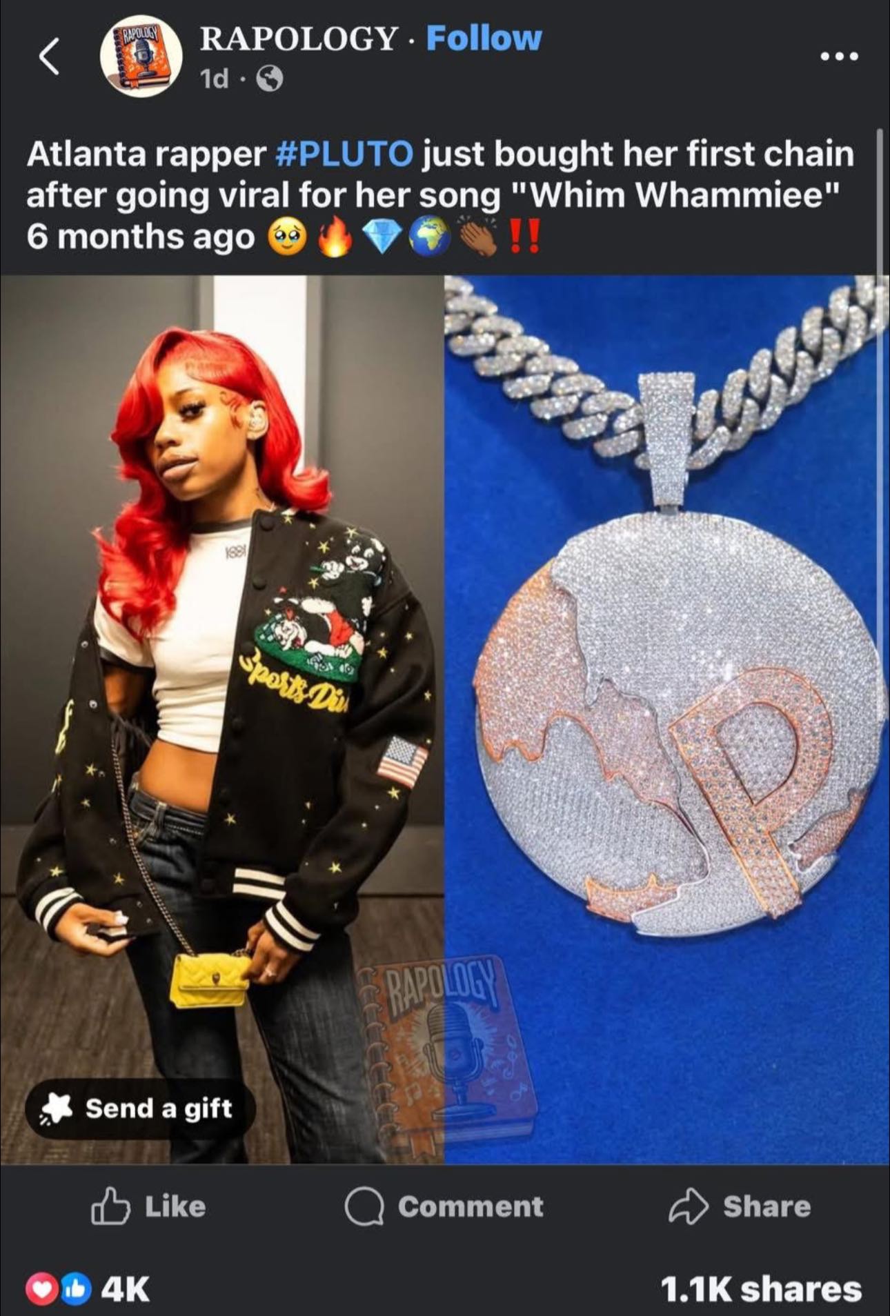 Sayso El Capo - Mannee Dis Btch got a Earth Chain & her... | Facebook