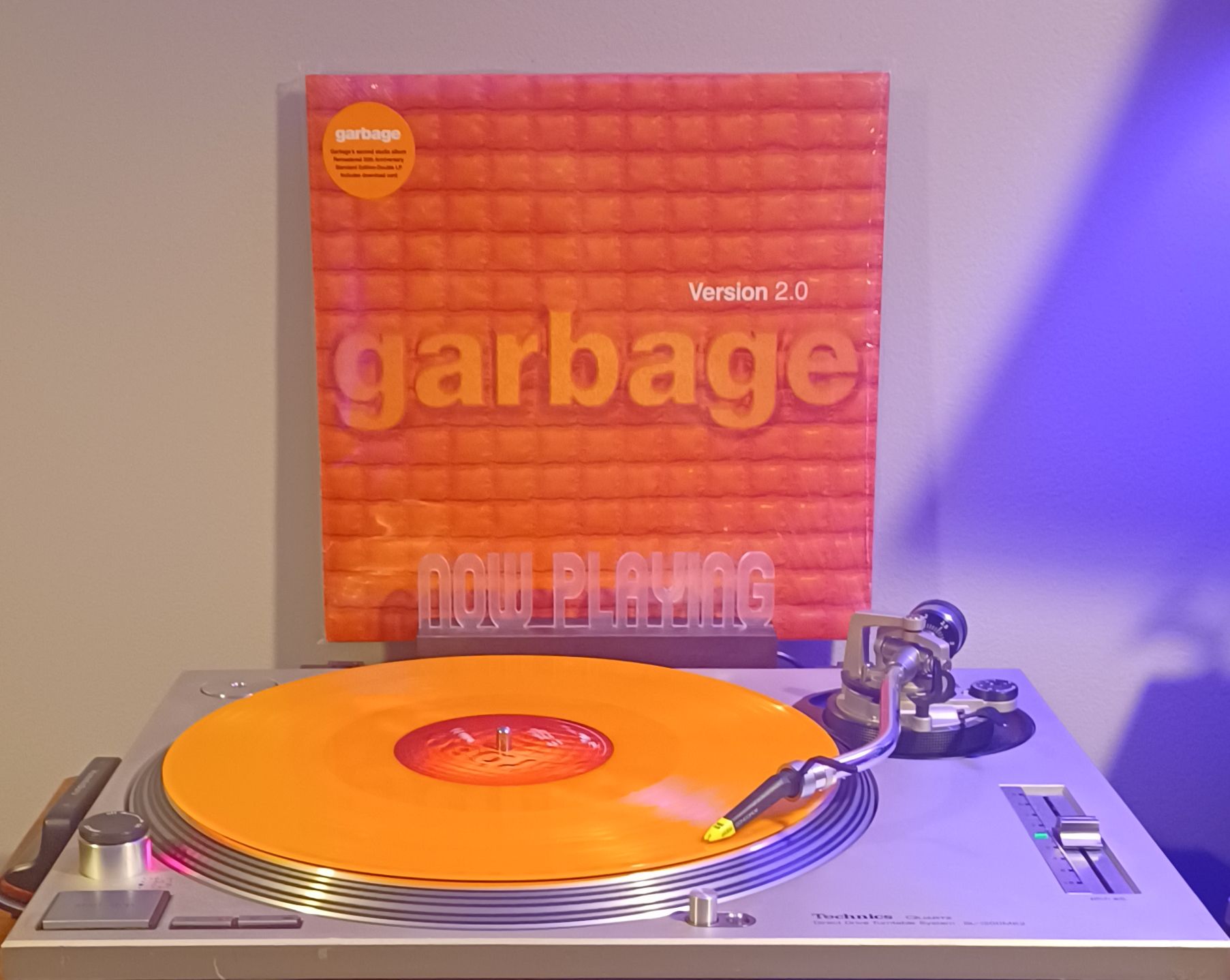 Garbage - Version 2.0 (1998) 2018 remastered pressing.