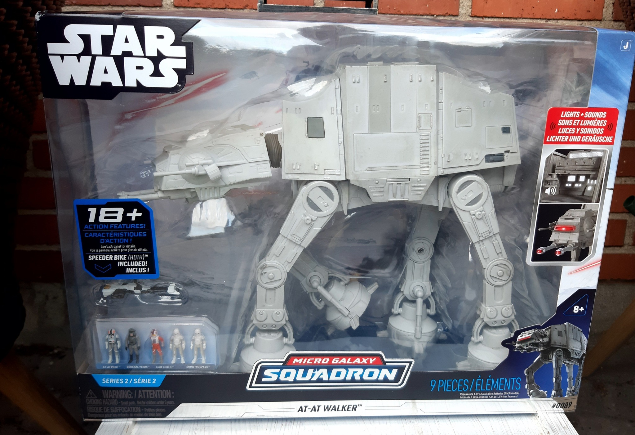 Jazwares Star Wars AT-AT Walker micro figure set review