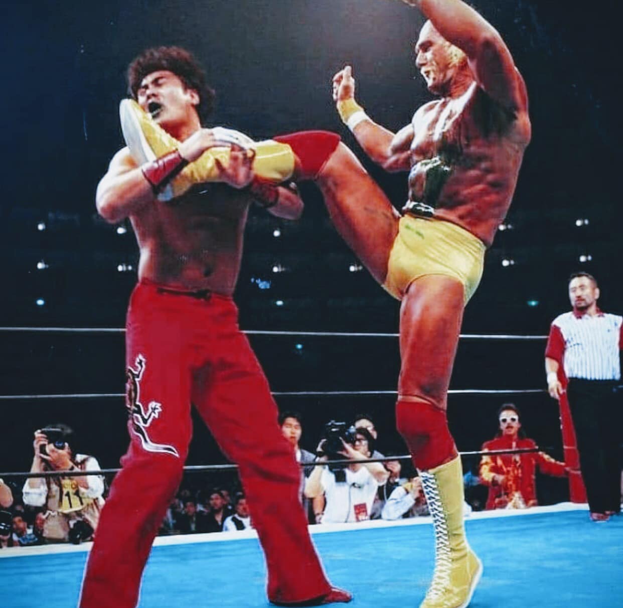 The Great Muta vs Hulk Hogan! 1993 NJPW. #fblifestyle