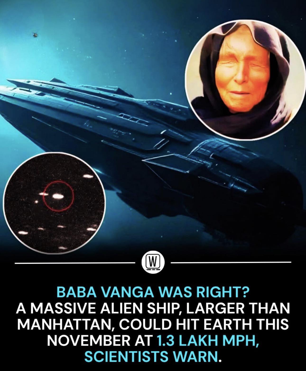 A strange and fast-moving visitor from deep space is racing toward