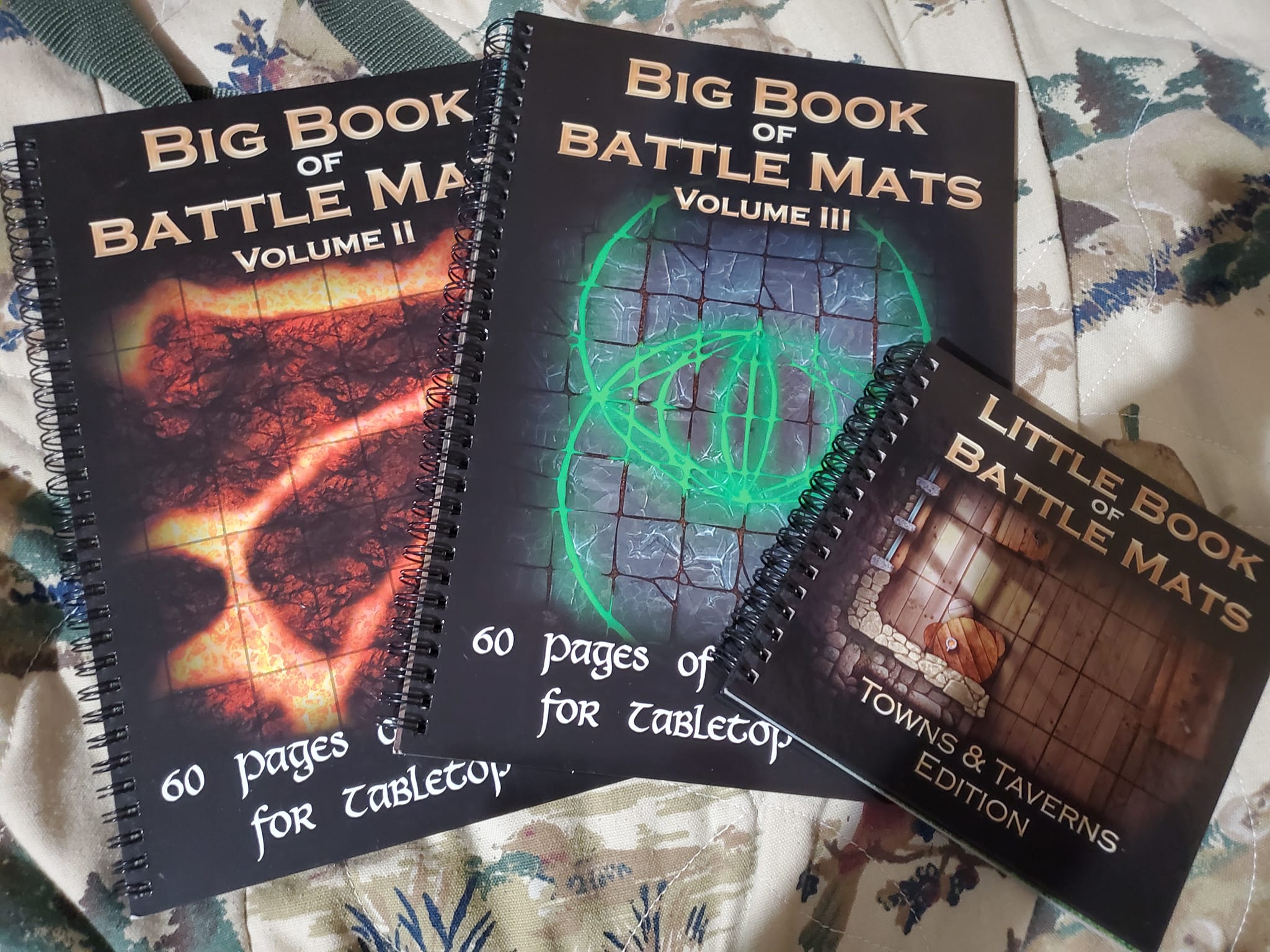 Loke Battle Mats Big Book Of Battle Maps Vol. 3 – A4 Printable Game Boards For RPG & Tabletop