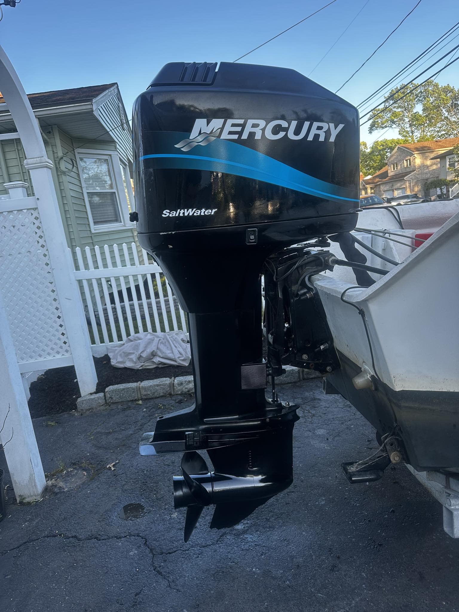Why is my Mercury 135 two stroke v6 2.0 1996 engine running rough 
