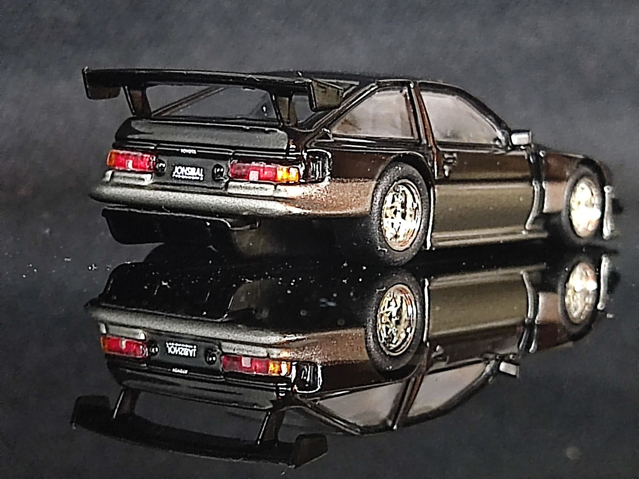 Rare 1971 Toyota Sprinter 1200 SL Tomy die-cast car from Hong Kong