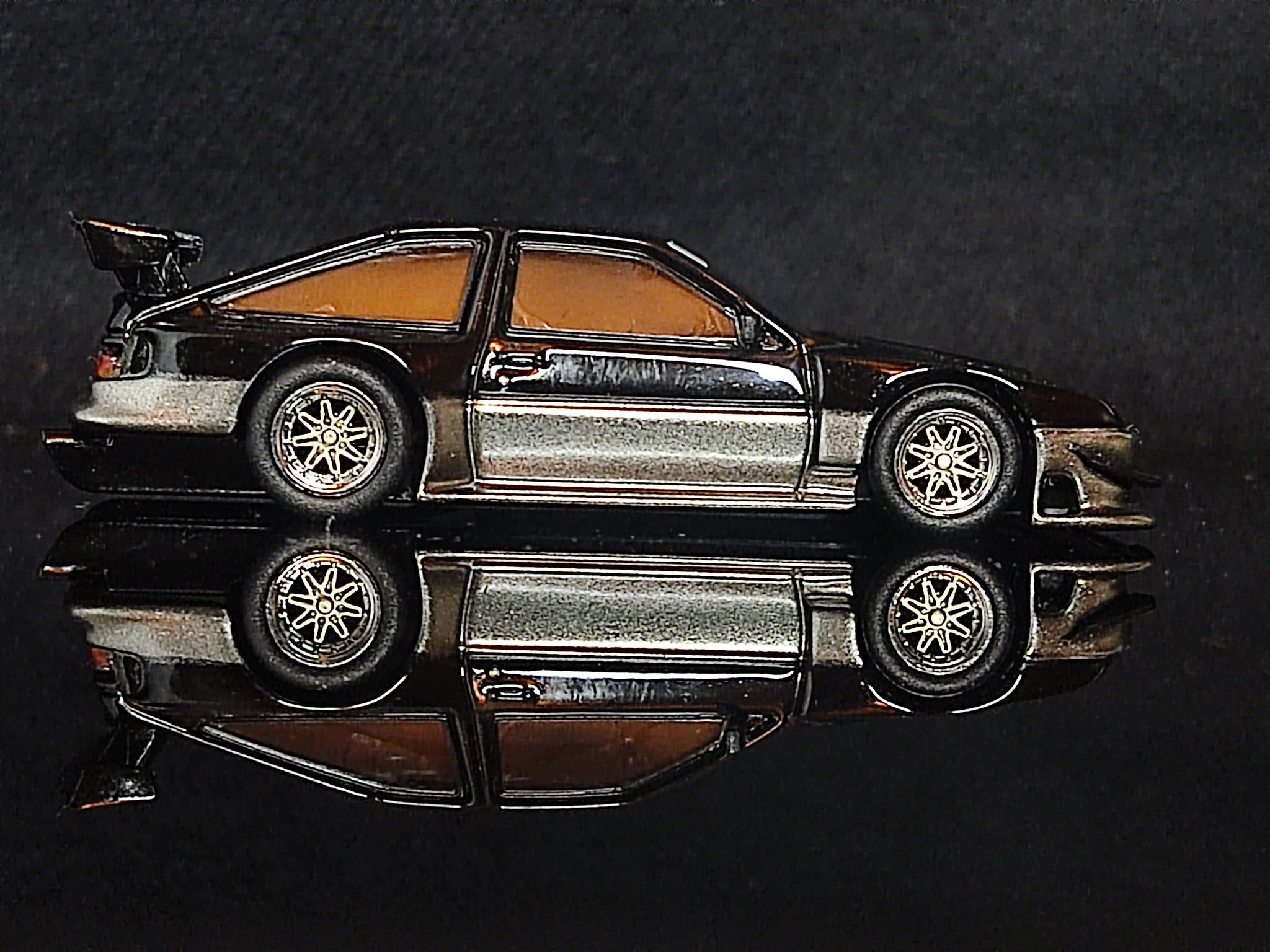 Rare 1971 Toyota Sprinter 1200 SL Tomy die-cast car from Hong Kong
