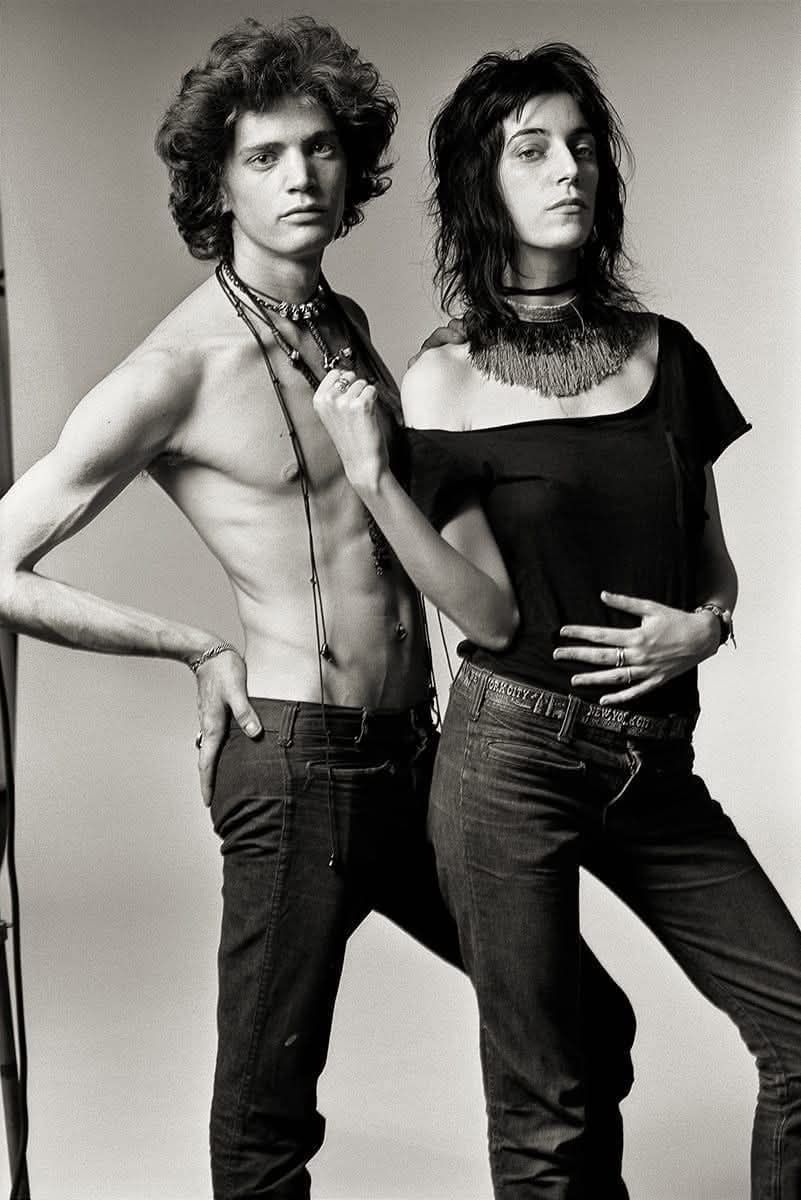 Robert Mapplethorpe and Patti Smith, 1969. Photo by Norman Seeff,