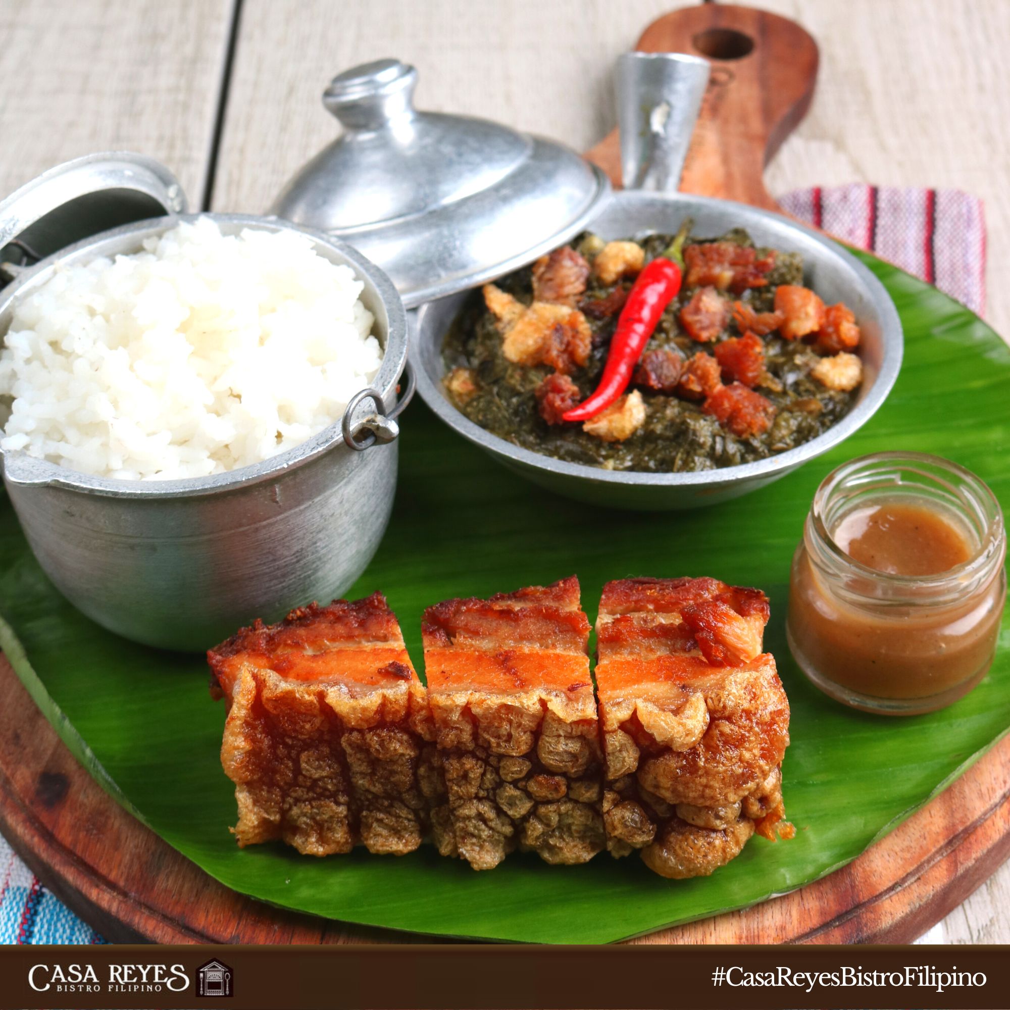 What a better way to eat your... - Casa Reyes Bistro Filipino