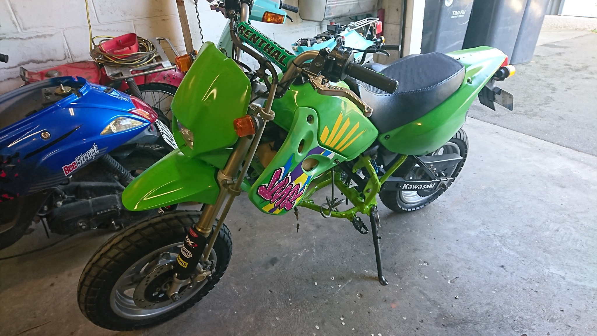 Kawasaki KSR-1 parts for rebuild