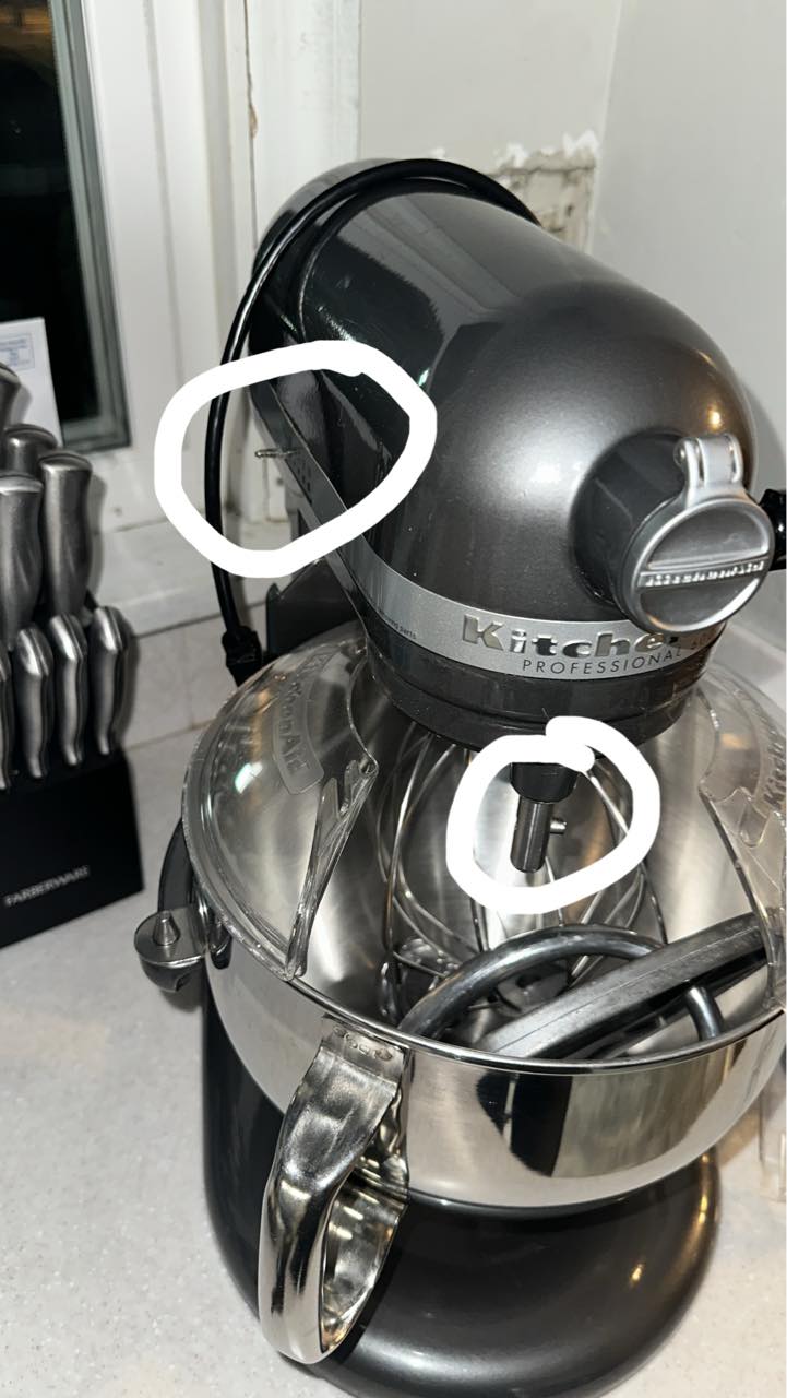 Replacement link-speed part for 2-year-old KitchenAid stand mixer