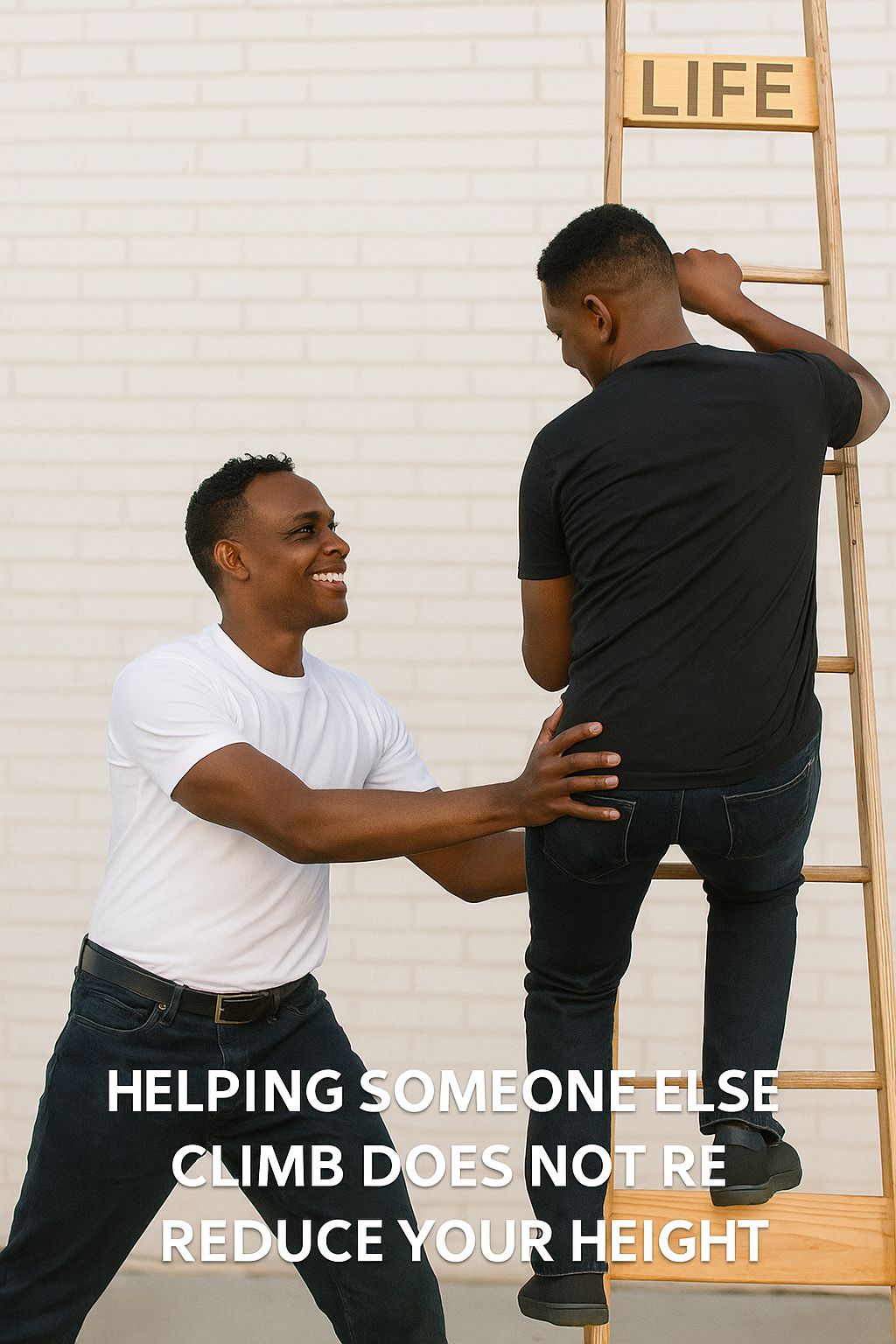 Chris - 10 benefits of helping someone climb the ladder of life: 1 ...