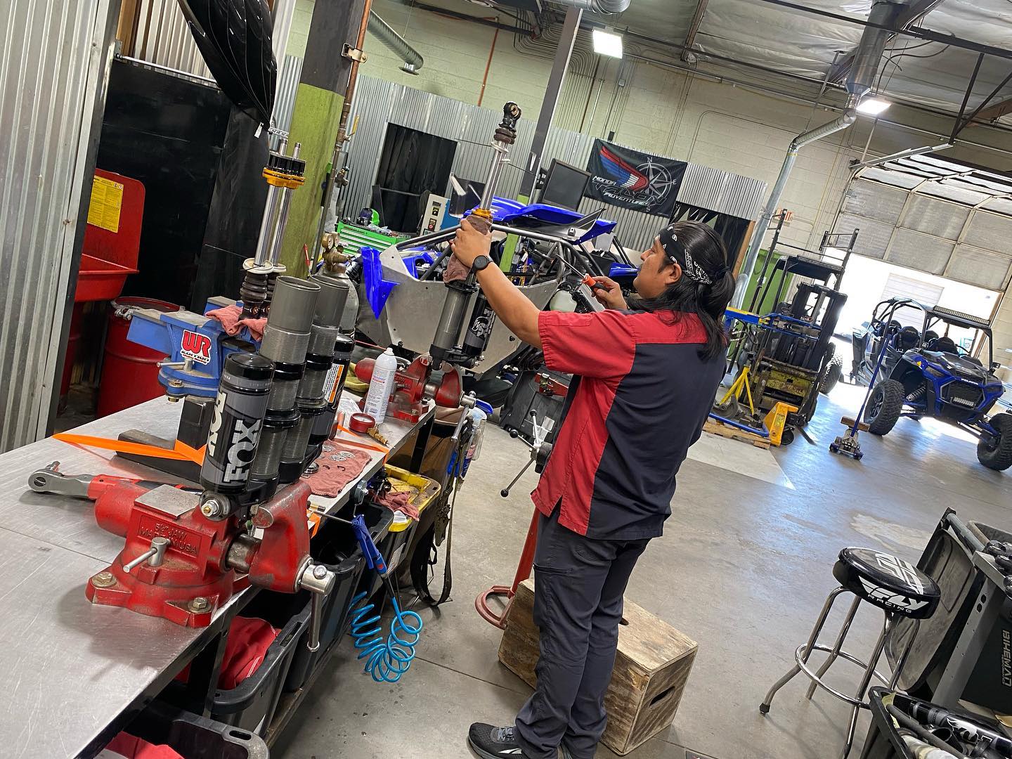 Weller Racing - A little sneak peak in the shop on this...