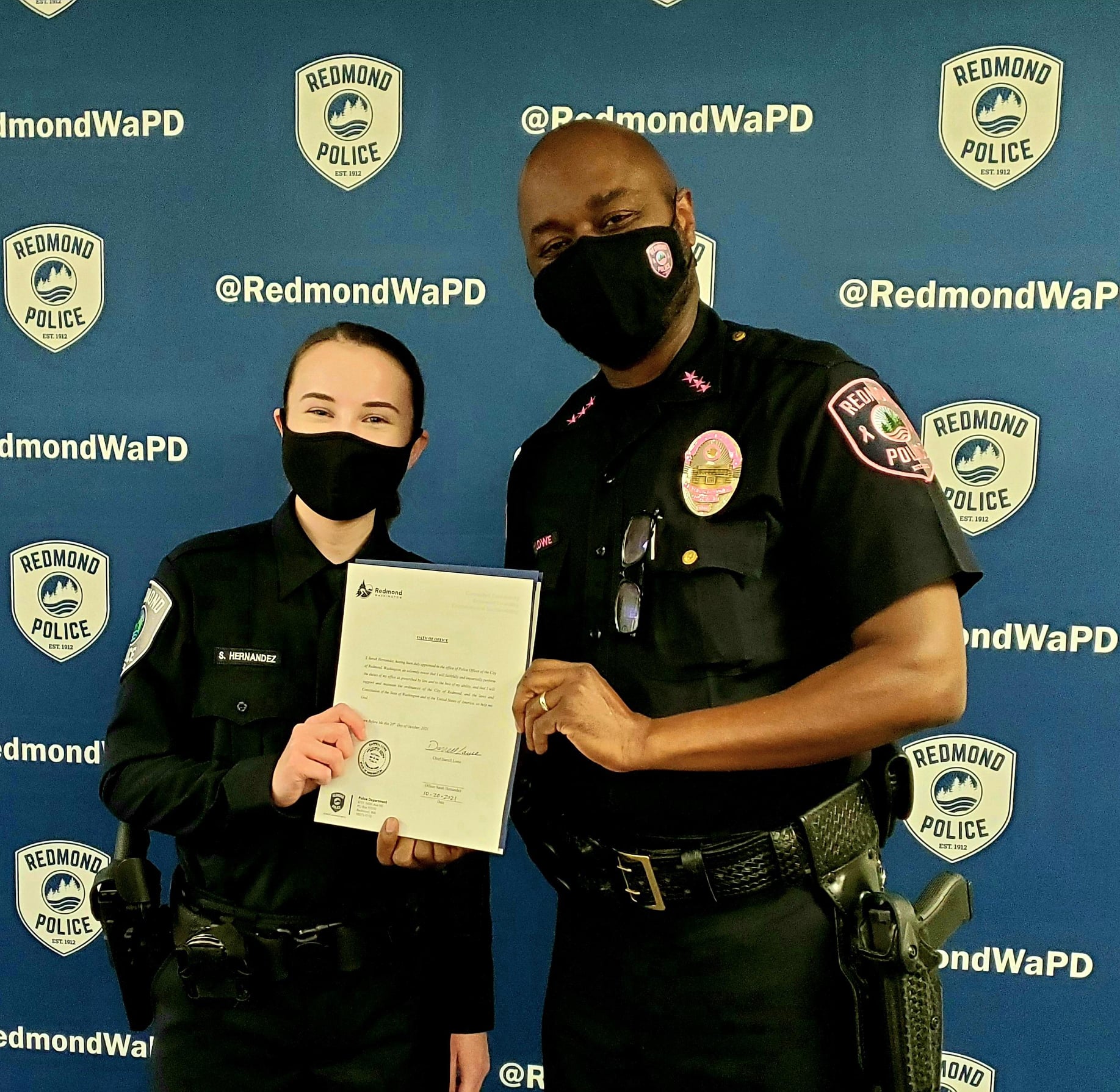 Redmond WA Police congratulates... - Redmond WA Police | Facebook