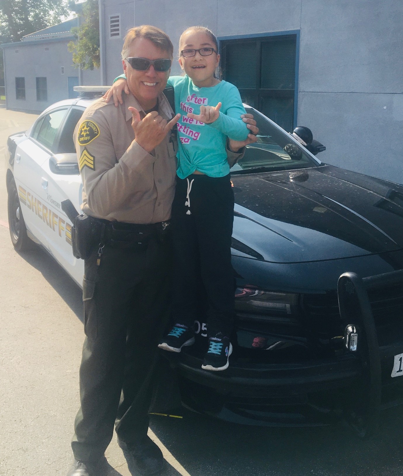 Sgt. Simpson hanging... - Monterey County Sheriff's Office | Facebook