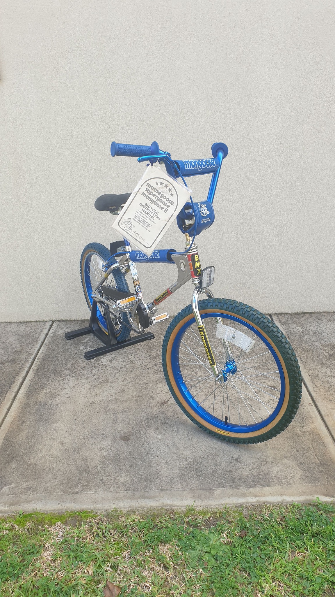 Restored 1981 Supergoose BMX bike