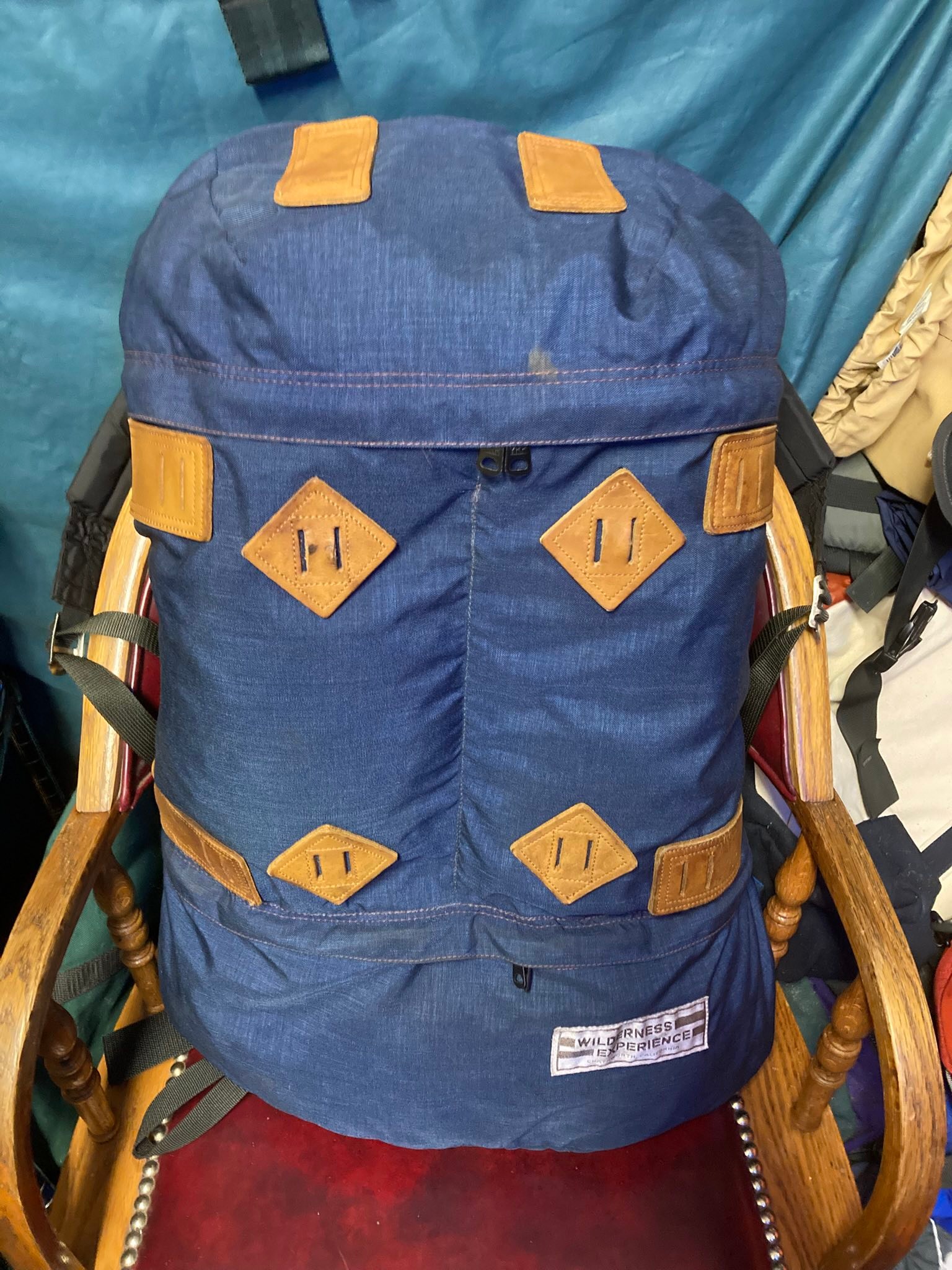 Vintage Wilderness Experience backpack in good condition