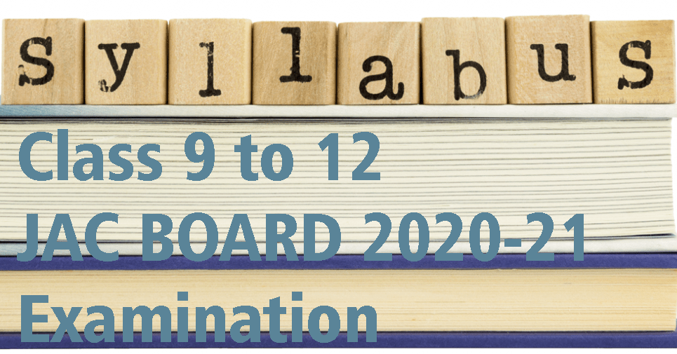 Way to Learn - Jac board 2020-21 Exam Official Syallabus download Link ...
