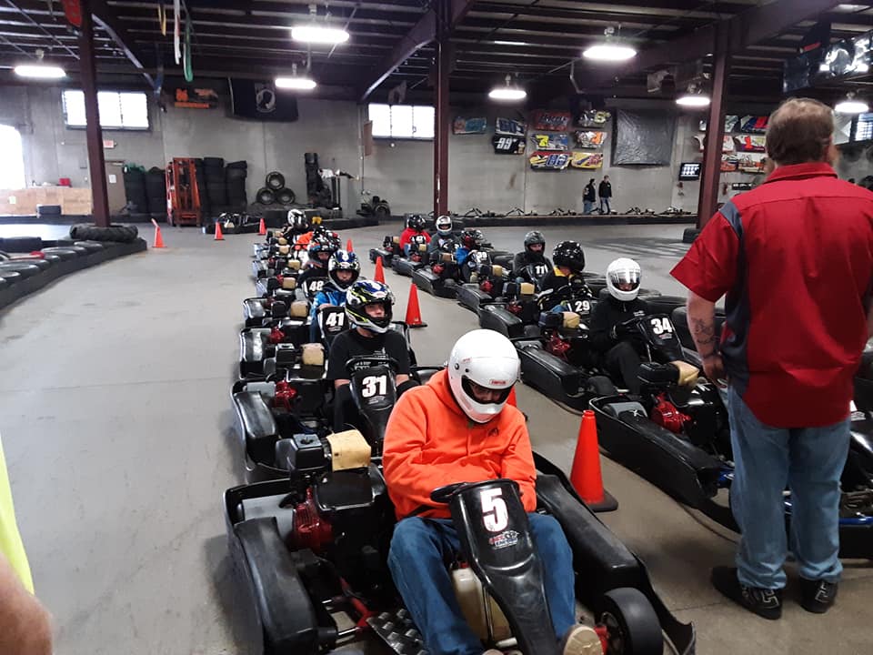 Out here at Joe's Karting for Racing... - Advantage Racing TV