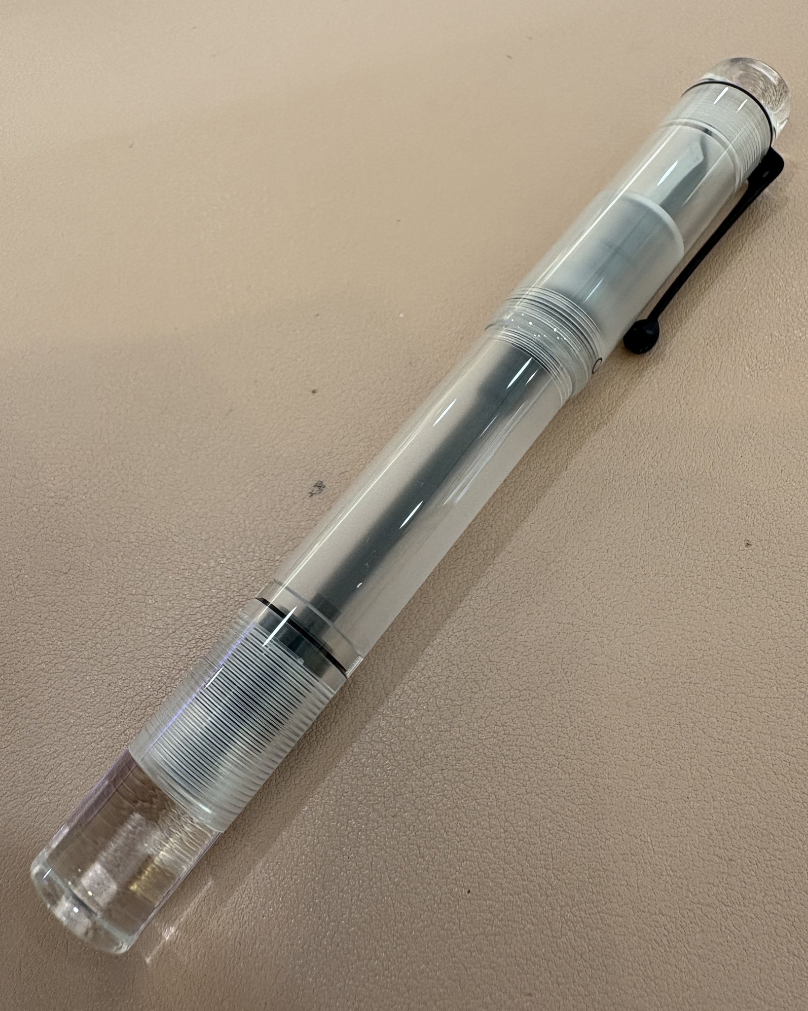 Opus 88 demonstrator fountain pen review with 1.5mm stub nib