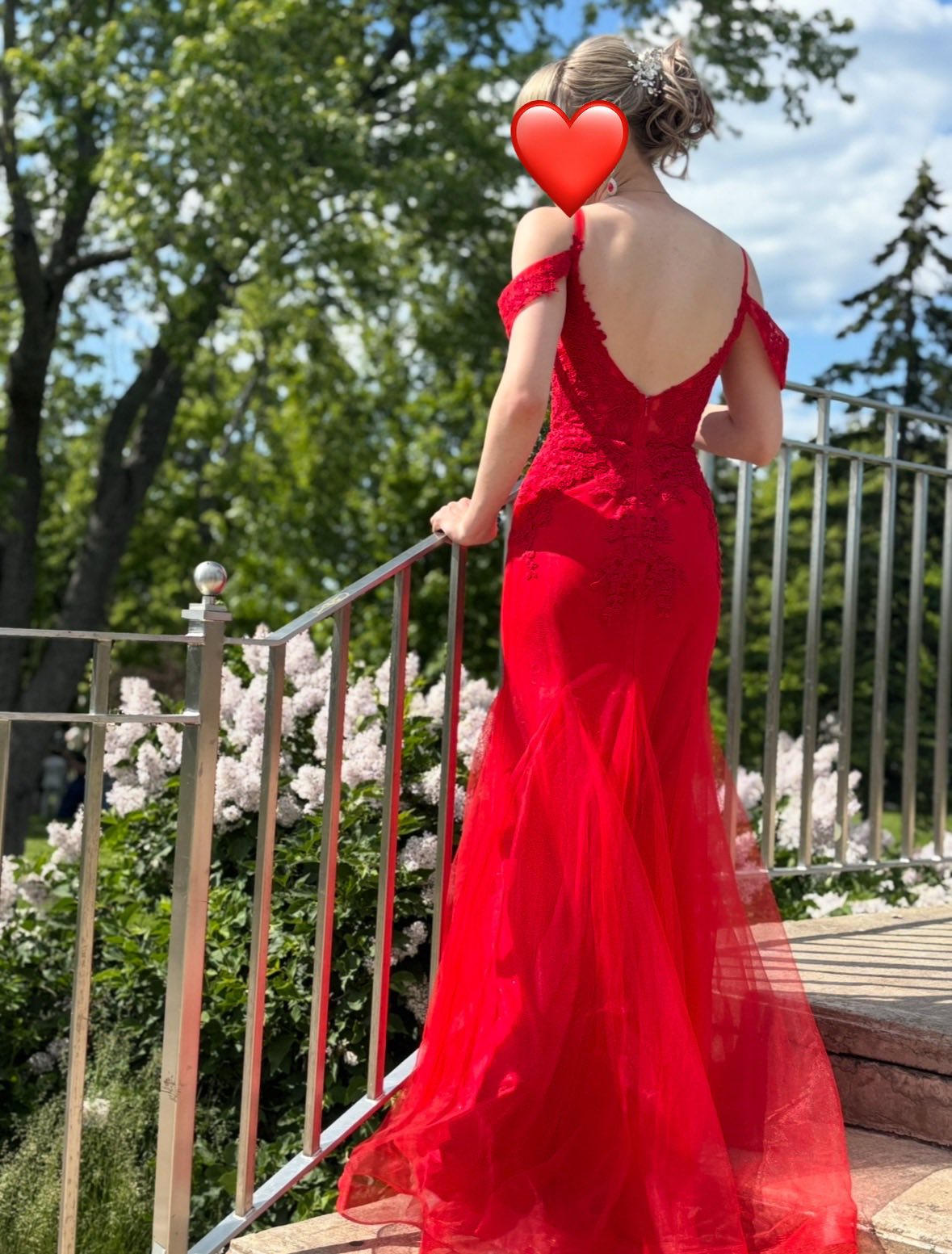 Red prom dress for sale in Moncton
