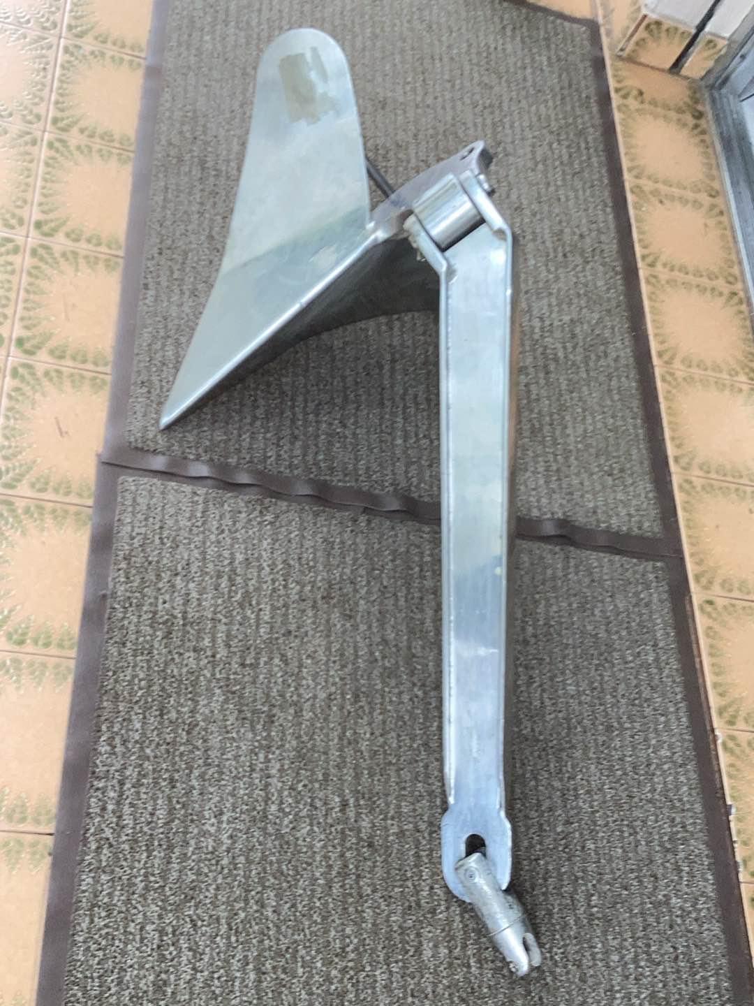 Oem Marine Ancre Bruce Acier Inoxydable Argenté 7.5 kg