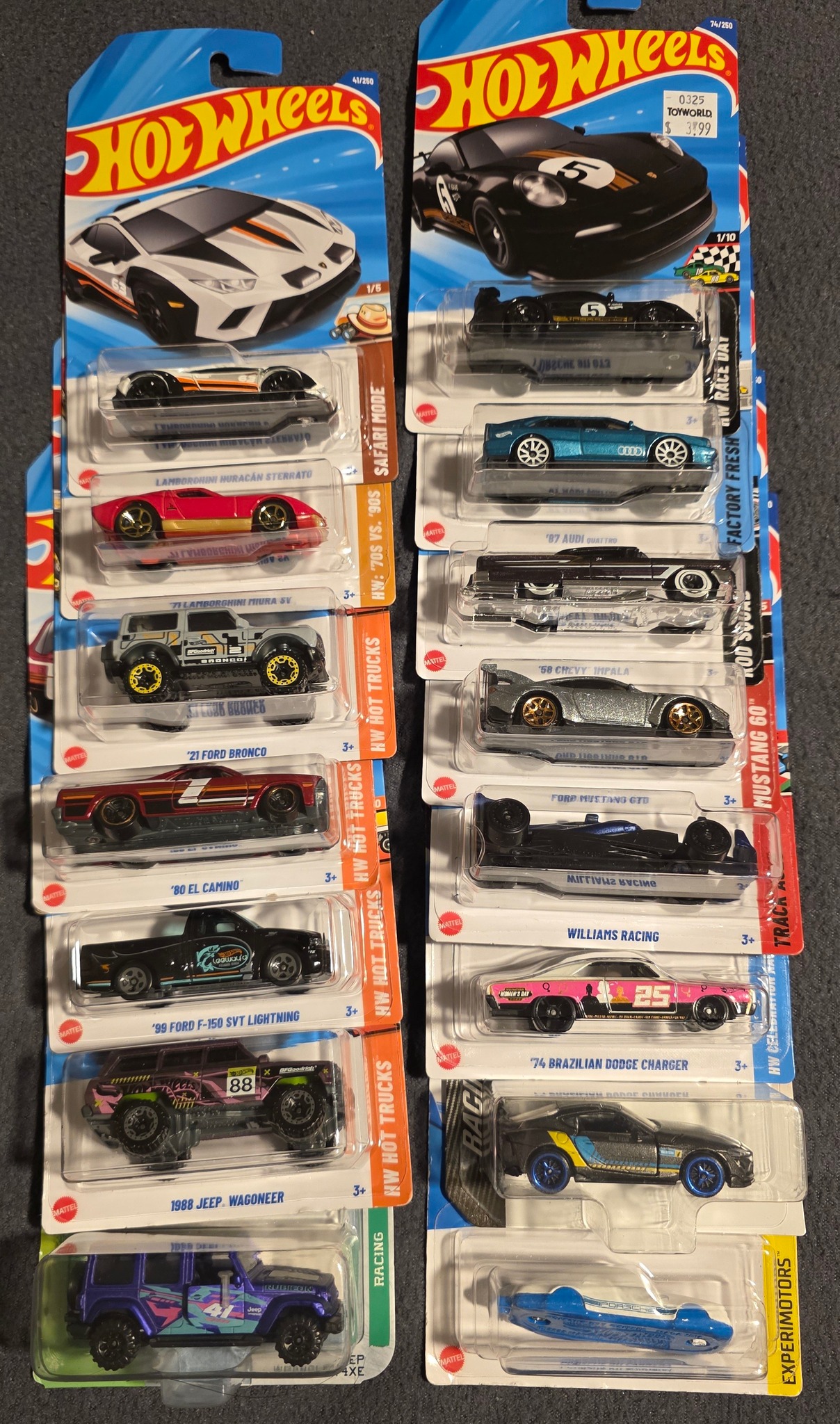 Hot Wheels collection update and expansion