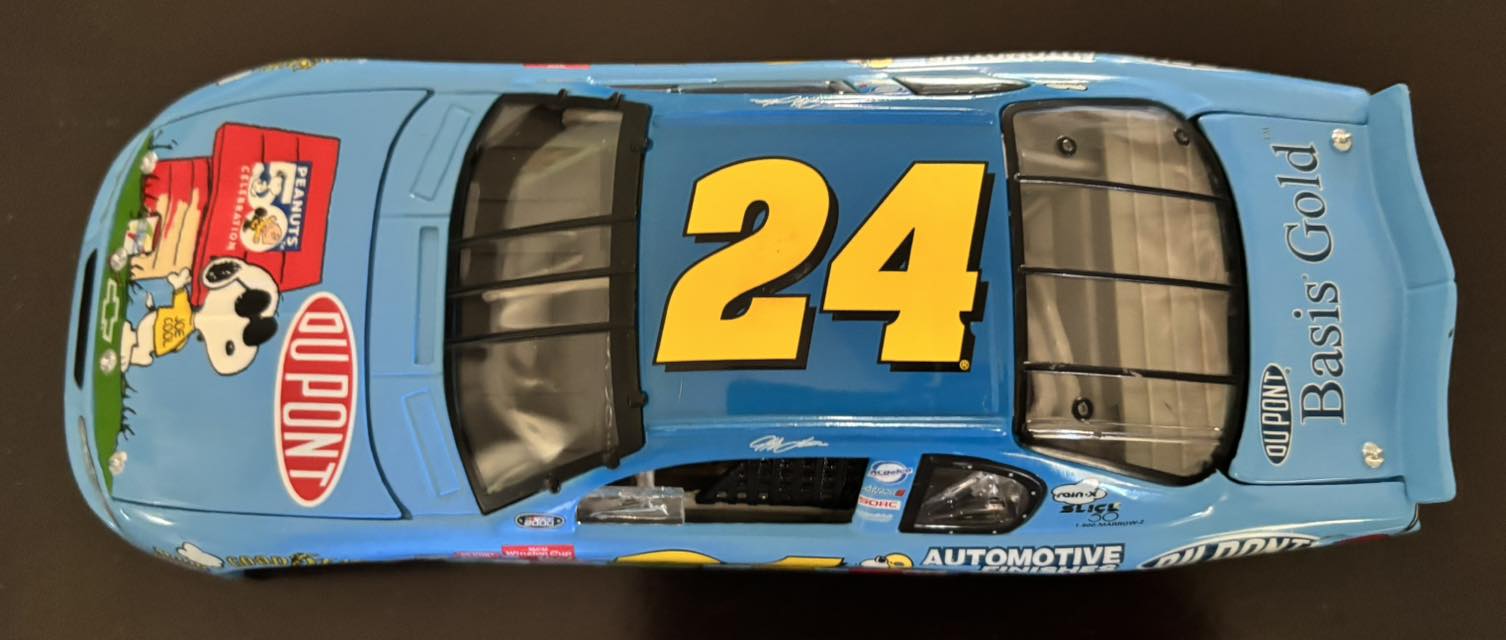 Jeff Gordon 2000 Snoopy die-cast car for sale