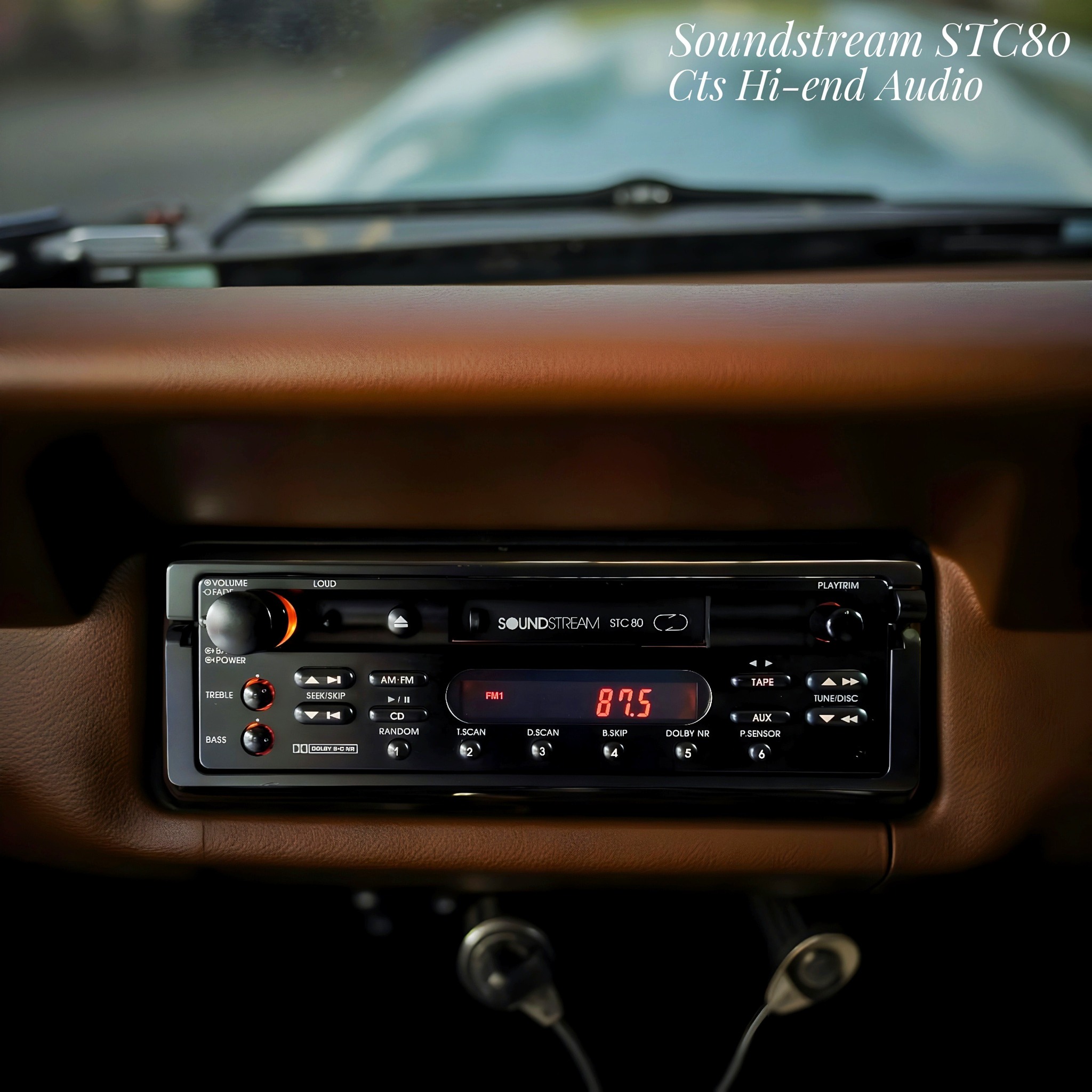 The art of sound control – Soundstream STC80.