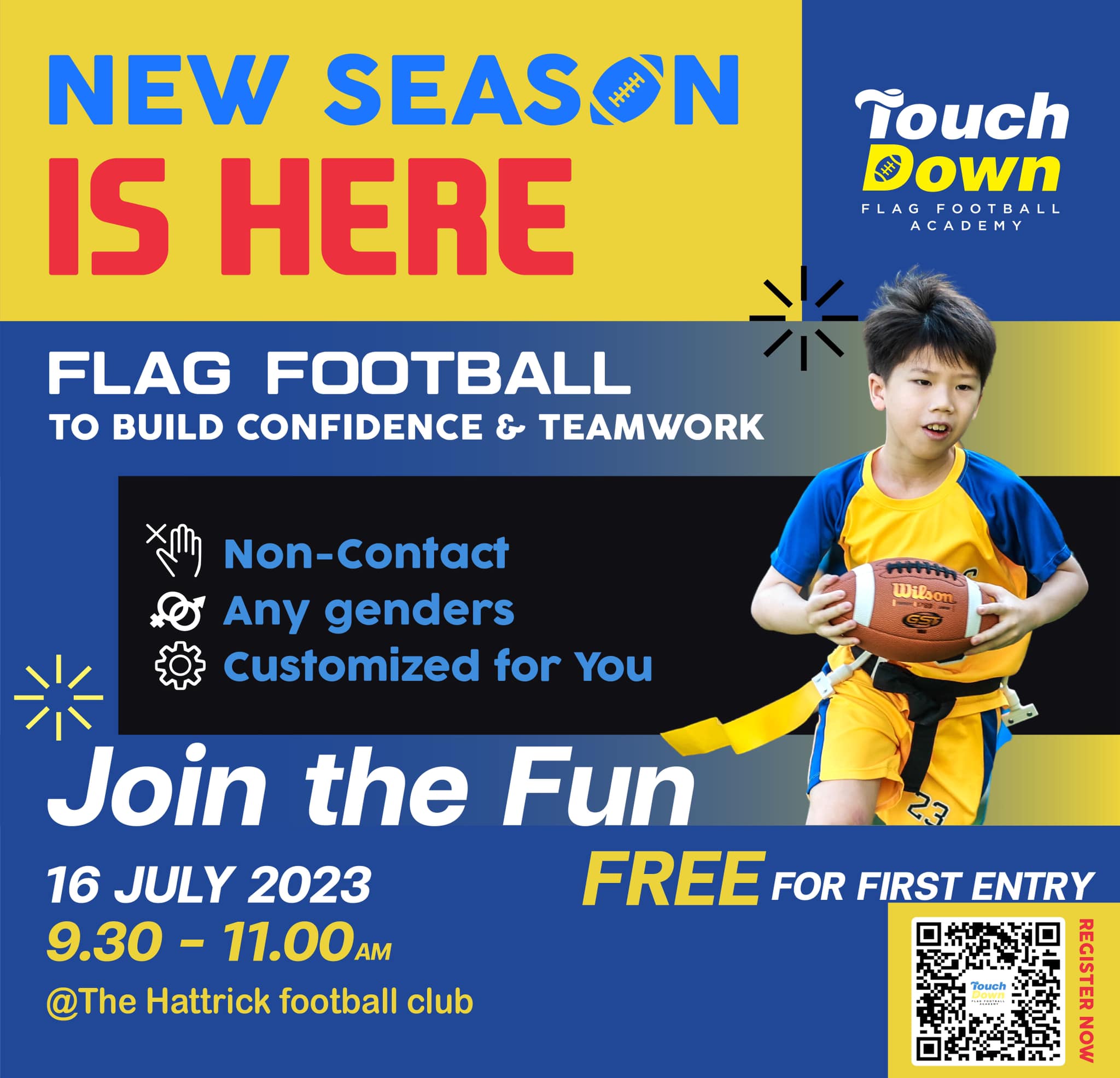 We are back! Let’s have... - Touchdown Flag Football Academy | Facebook