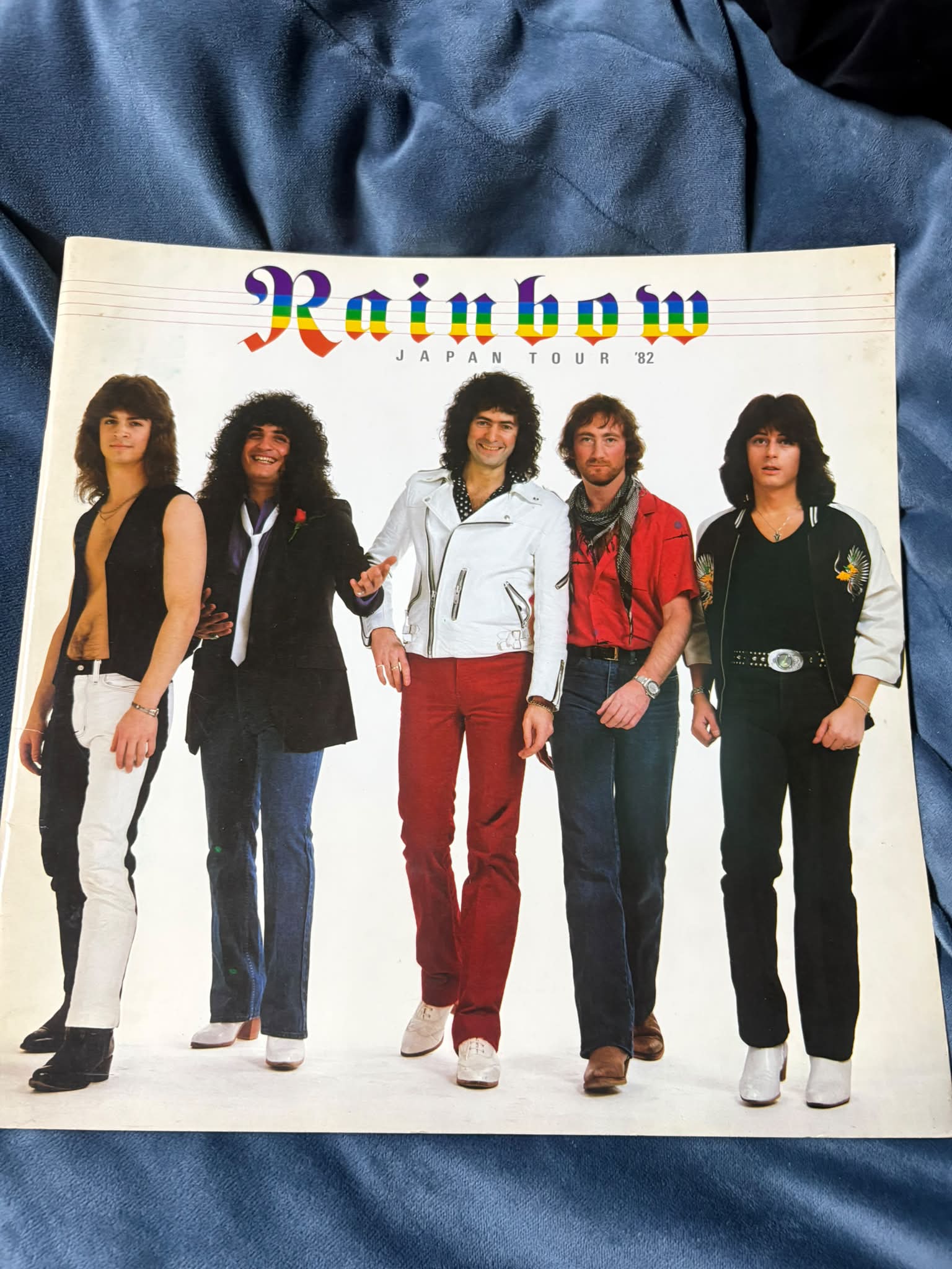 リッチーブラックモア♥初期レインボー🌈メンバーで記念写真♥コージー