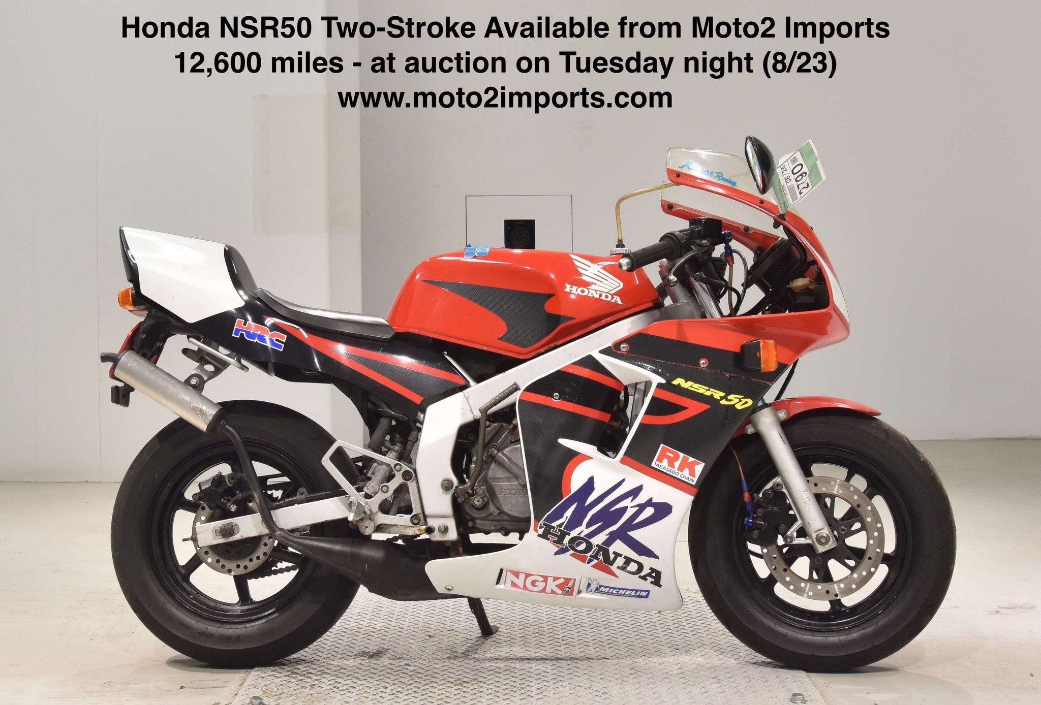 Honda NSR50 Available from Moto2 Imports Honda NSR50 minibike w 