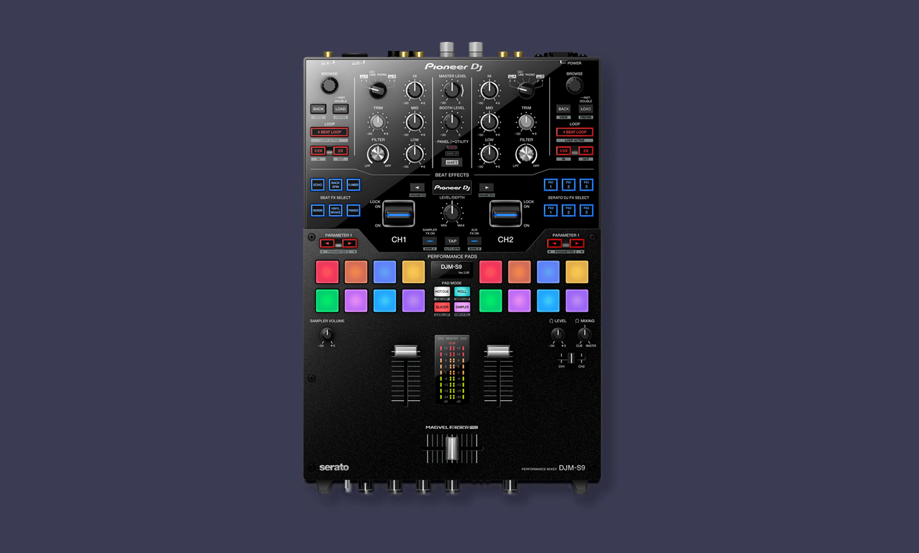 Pioneer DJM-S9（PIoneer DJのバトルDJミキサーDJM-S9のコズミック 