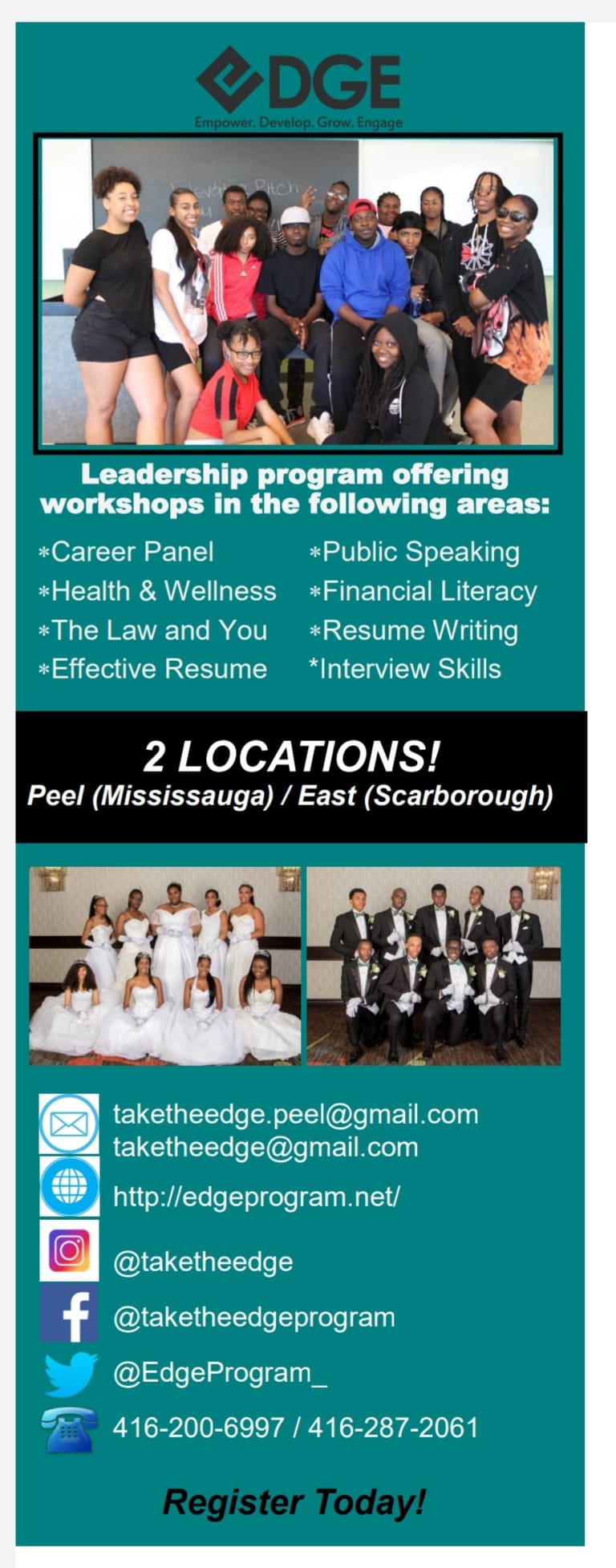 Designed to complement the academic... - The EDGE Program