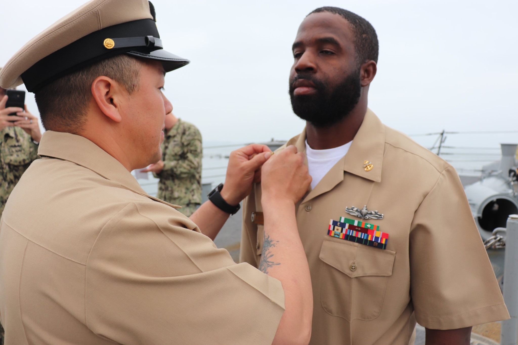 USS DECATUR - Congratulations to Senior Chief Boatswain's... | Facebook
