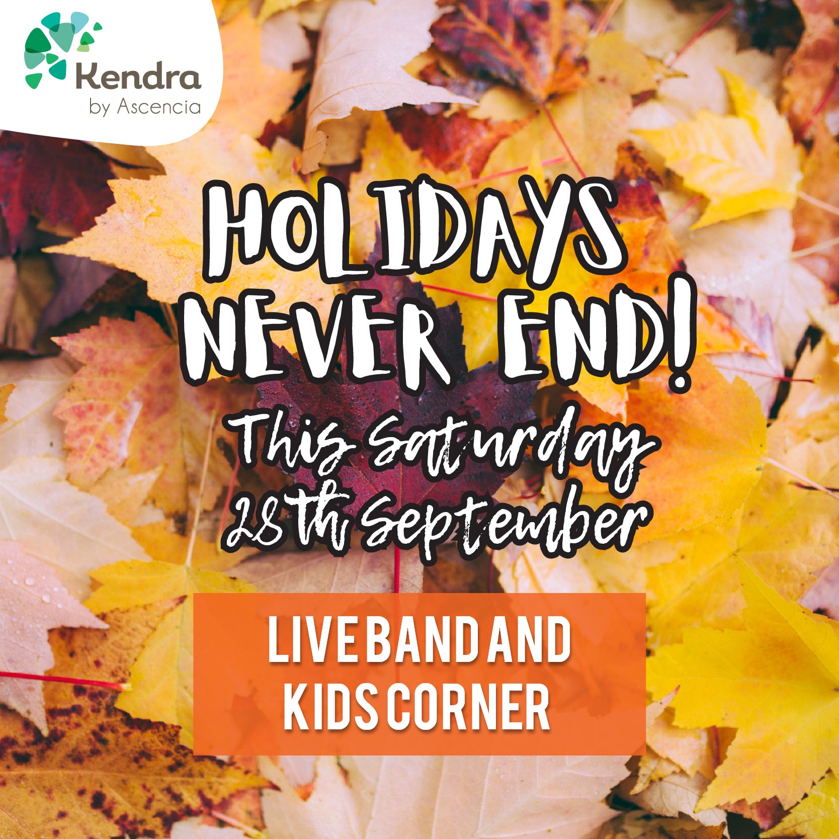 Kendra - The FUN is back this Saturday at Kendra! Do not...