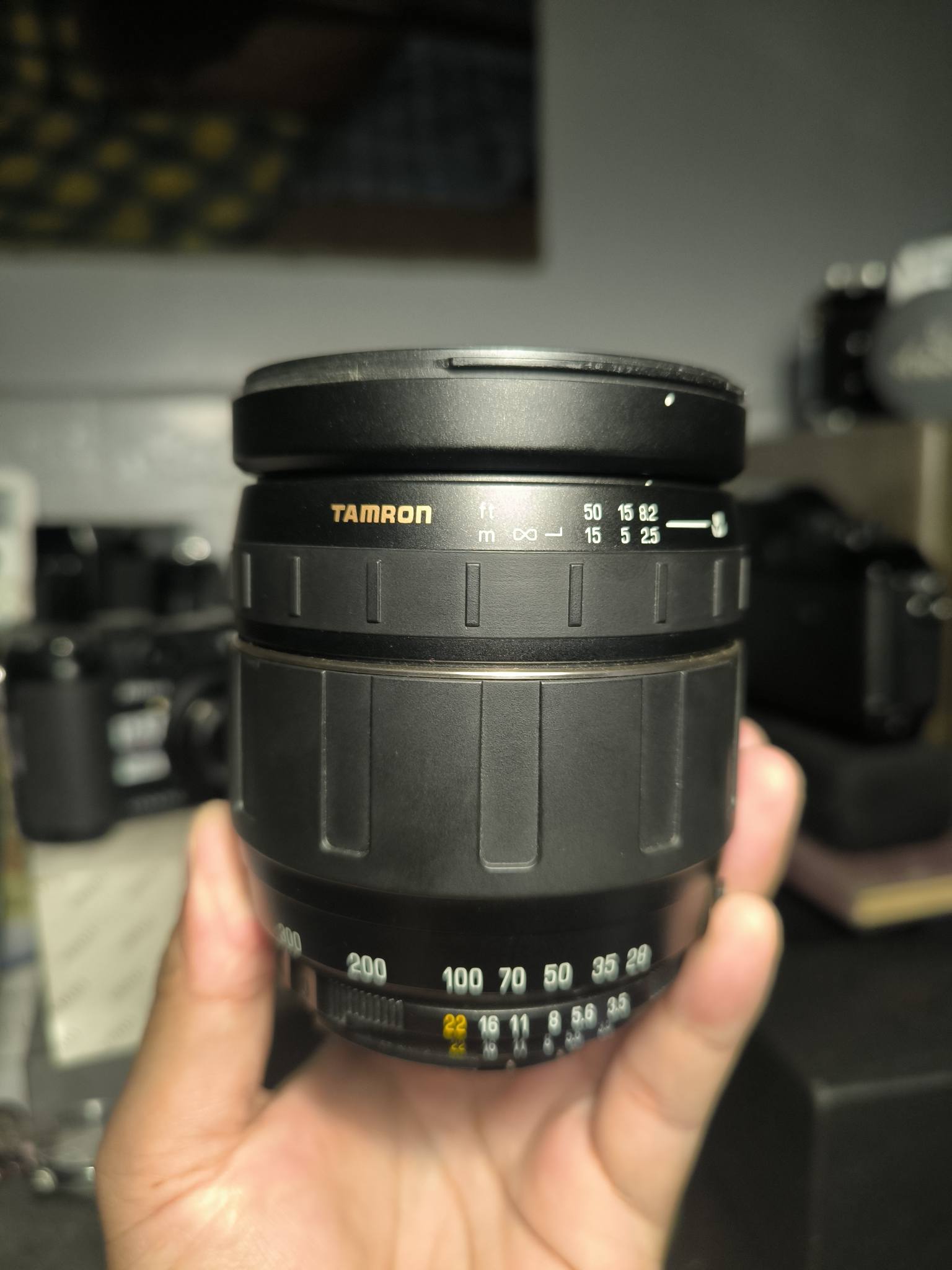 Tamron 28-300mm f/3.5-6.3 macro lens for Nikon F mount