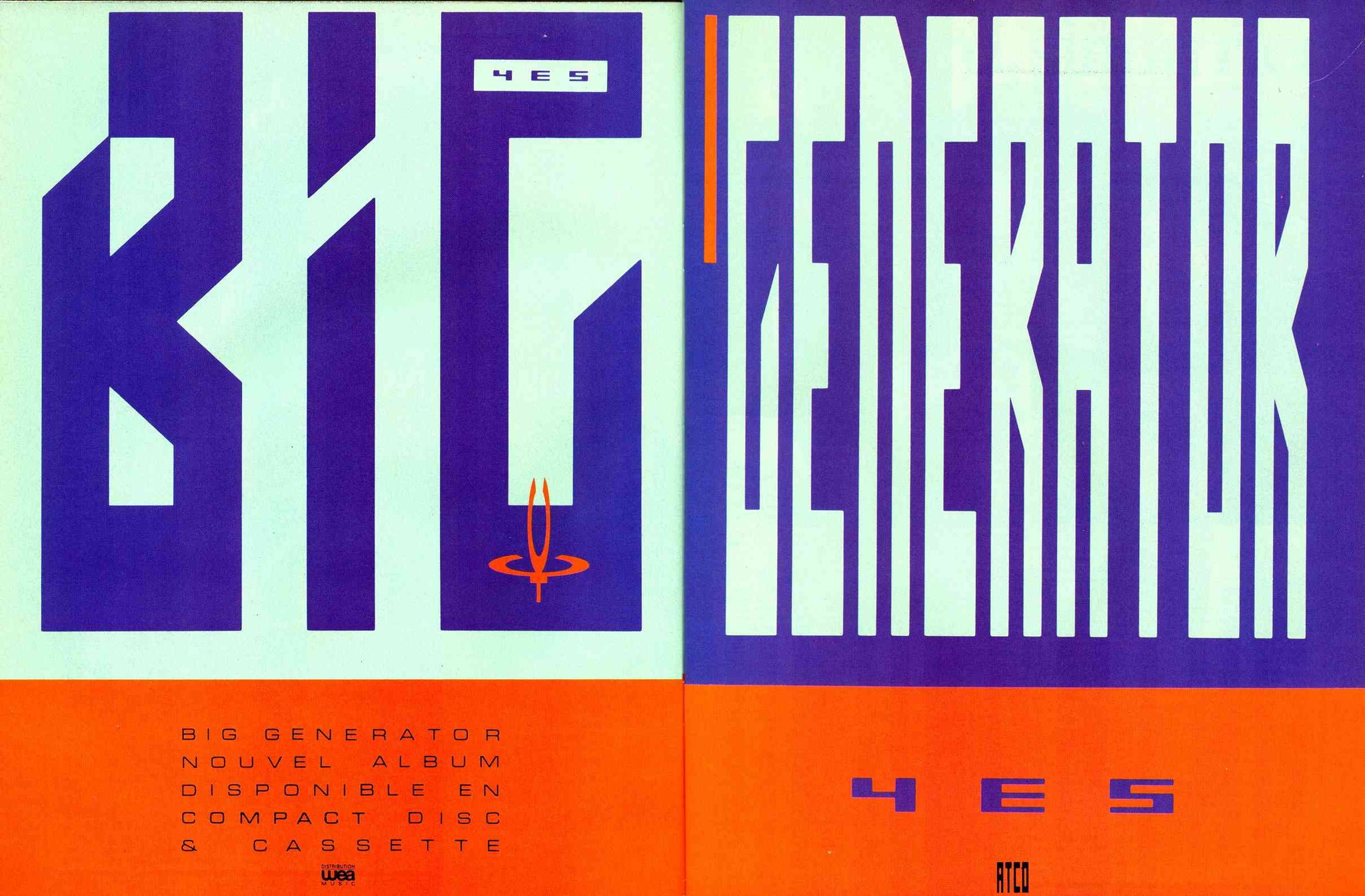 YES BIG GENERATOR Band Score Sheet Music