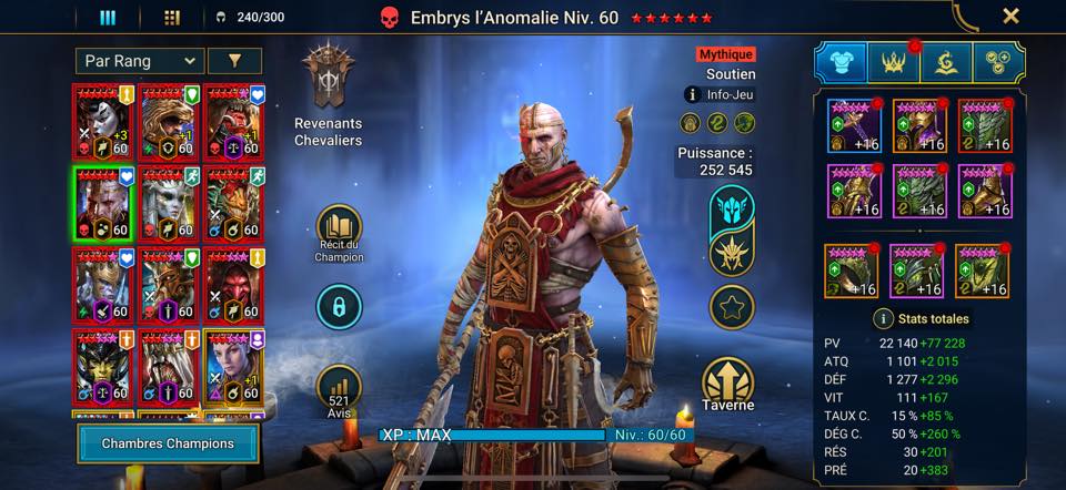 HellHades - Embrys the Anomaly is one of the best mythicals in the game ...